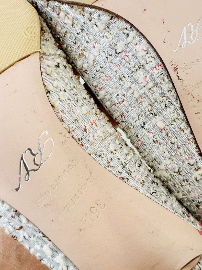Roger Vivier Water Diamond Weave Shoes