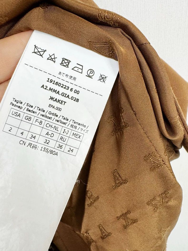 Max Mara Maxmara Double-Breasted Coat in Excellent Condition Size S / US 4 / IT 40 - 4 Thumbnail