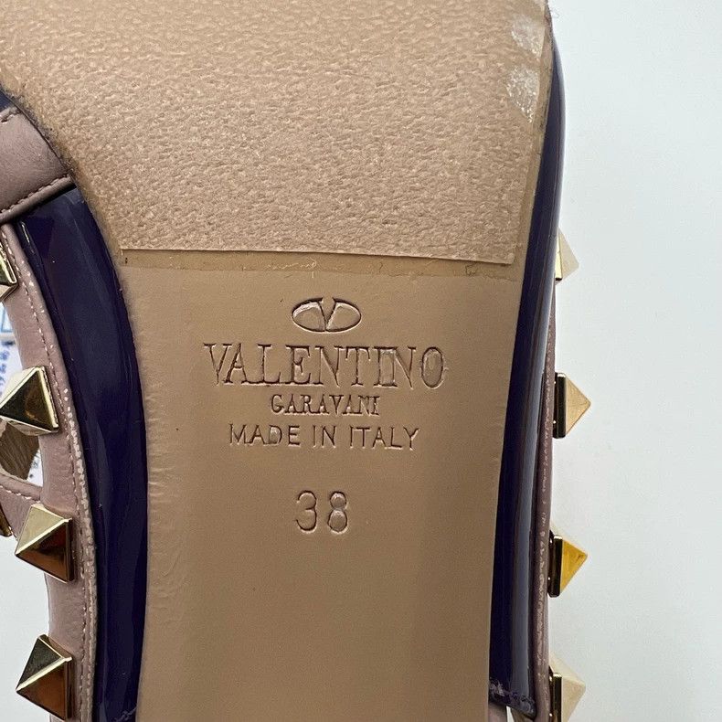 Valentino Valentino Purple Patent Leather High Heels Size US 8 / IT 38 - 4 Thumbnail