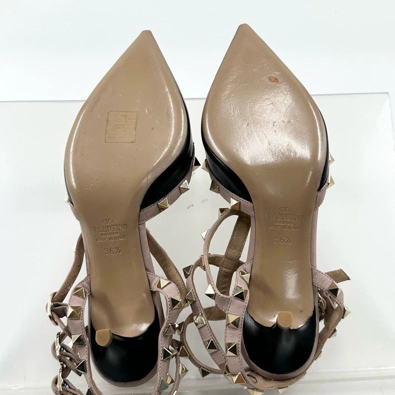 Valentino Valentino High Heels with Studded Straps Size US 6 / IT 36 - 5 Thumbnail