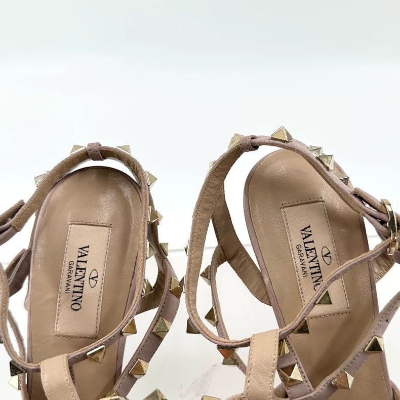 Valentino Valentino High Heels with Studded Straps Size US 6 / IT 36 - 4 Thumbnail