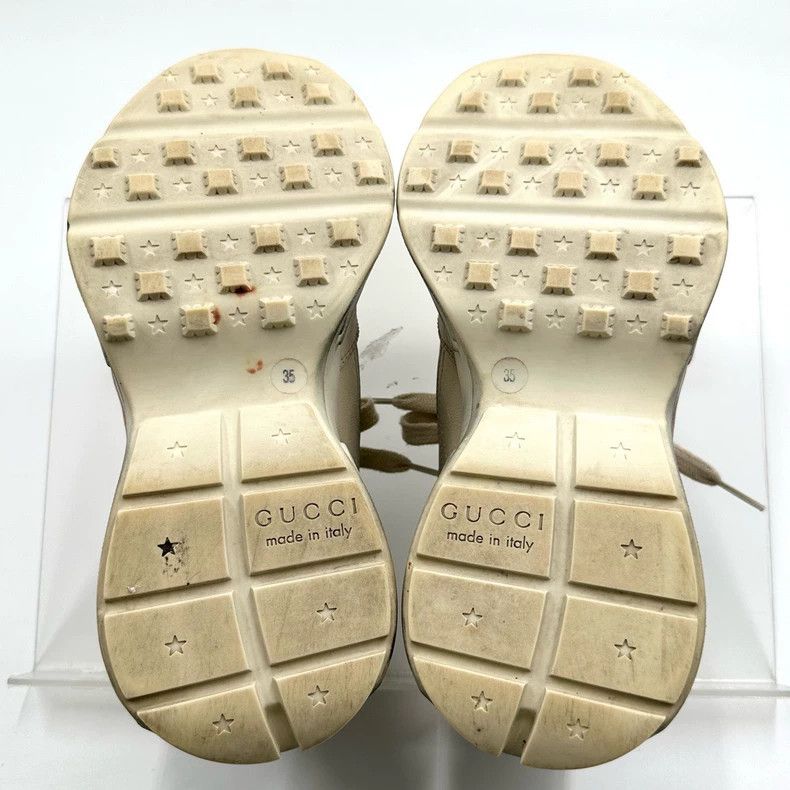 Gucci Gucci Red Lip Dad Sneakers in Size 35 Size US 5 / IT 35 - 7 Thumbnail