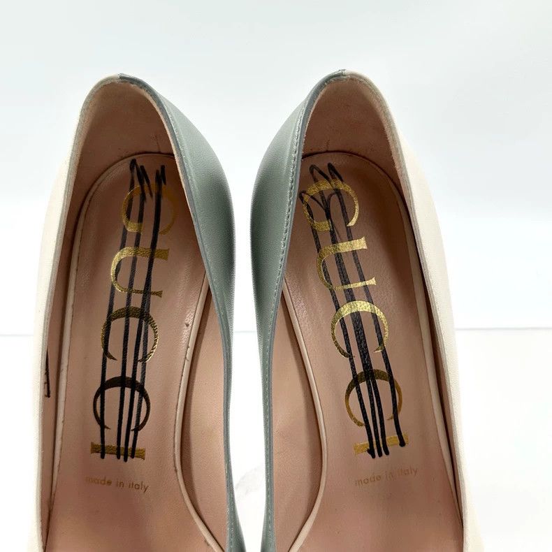 Gucci Gucci Color Block High Heel Shoes Size 37 Size US 8 / IT 38 - 5 Thumbnail
