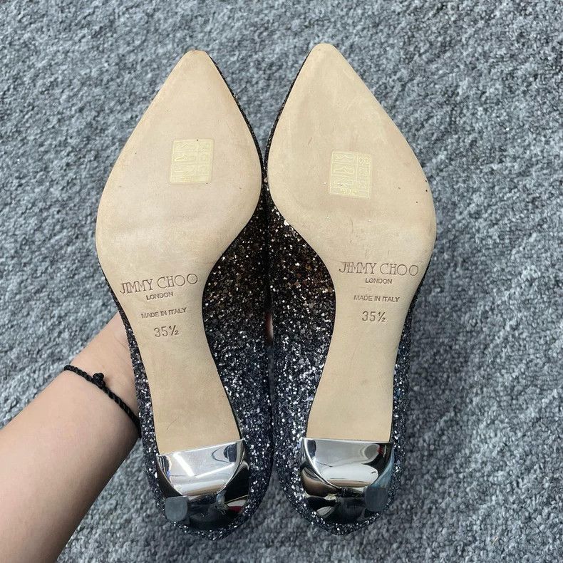 Jimmy Choo Jimmy Choo Gradient High Heels Size 35.5 Size US 6 / IT 36 - 4 Thumbnail