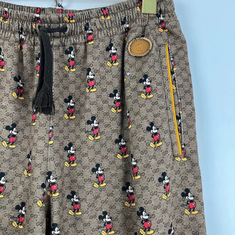 Gucci Gucci x Disney Mickey Mouse Sweatpants Size 26" / US 2 / IT 38 - 3 Thumbnail