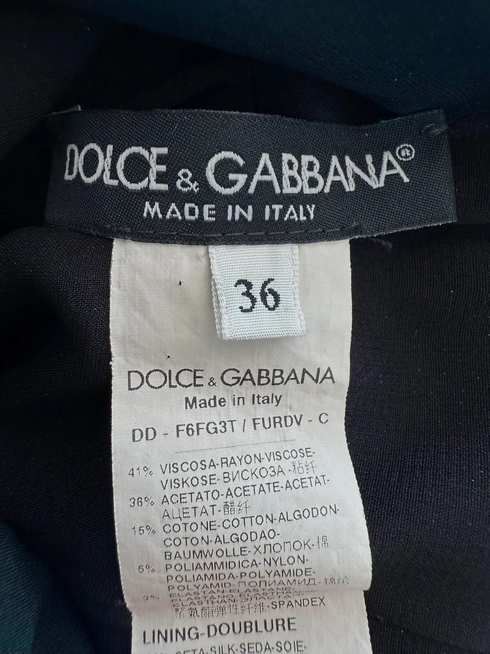 Dolce & Gabbana Dolce & Gabbana Dress Size XS / US 0-2 / IT 36-38 - 3 Thumbnail