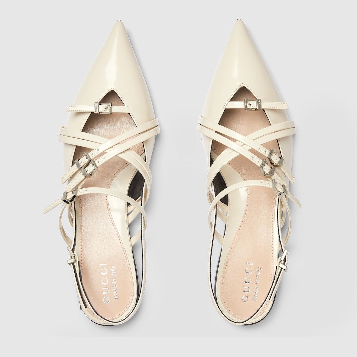 Gucci Gucci Strappy Ballet Flats SIZE 37 Size ONE SIZE - 2 Thumbnail
