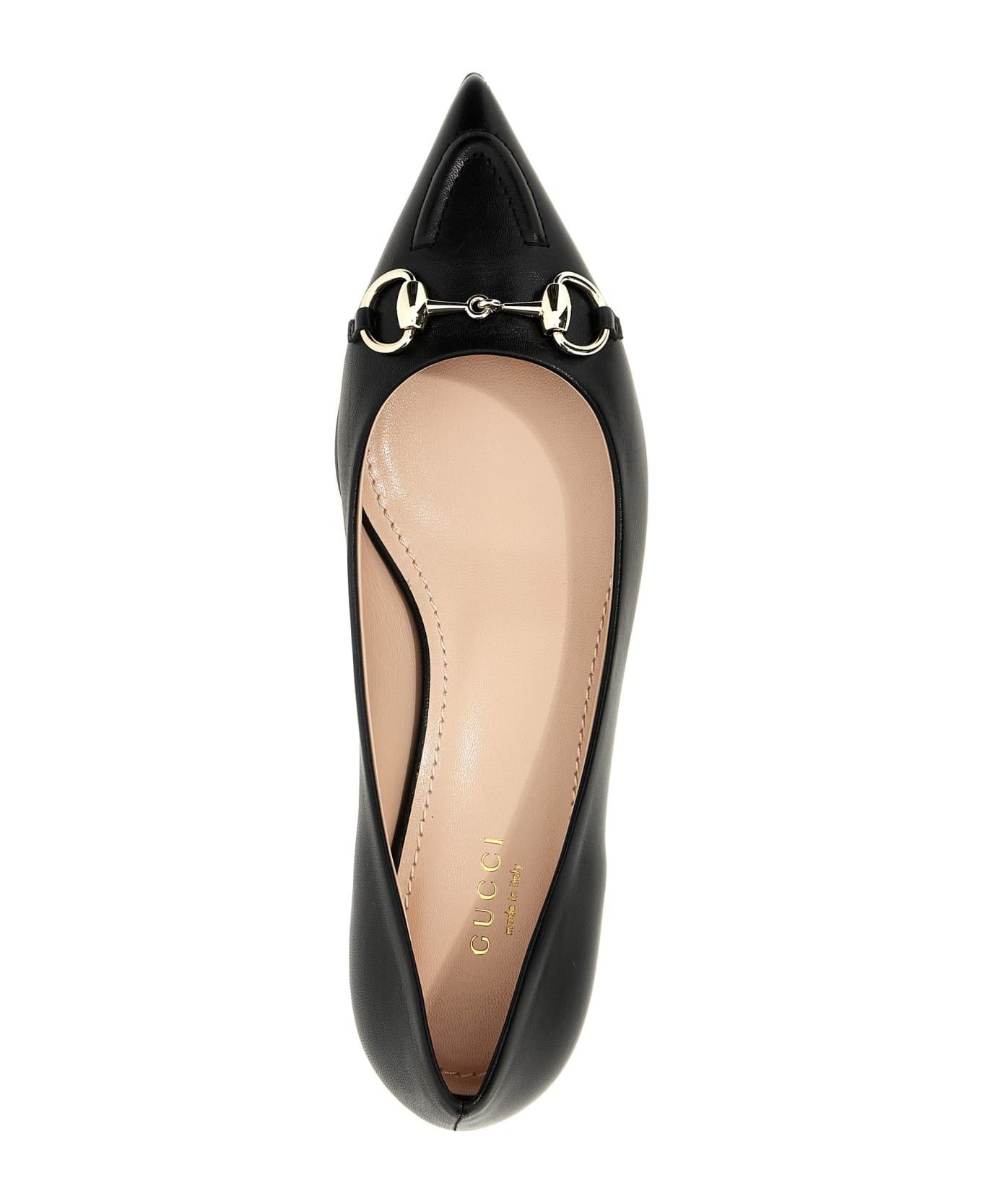 Gucci Gucci Horsebit Leather Ballet Flats SIZE 36 Size ONE SIZE - 3 Thumbnail