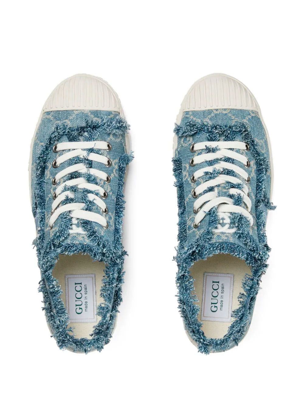Gucci Gucci GG Denim Sneakers SIZE 35 Size ONE SIZE - 2 Thumbnail