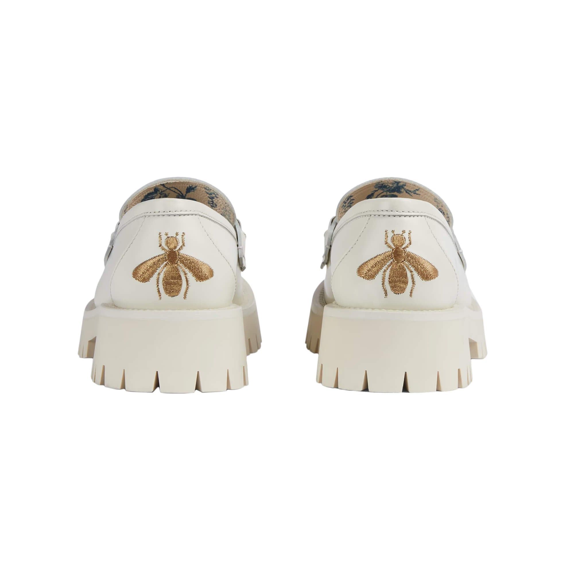 Gucci Gucci Horsebit Bee Lug Sole Loafers SIZE 40 Size ONE SIZE - 3 Thumbnail