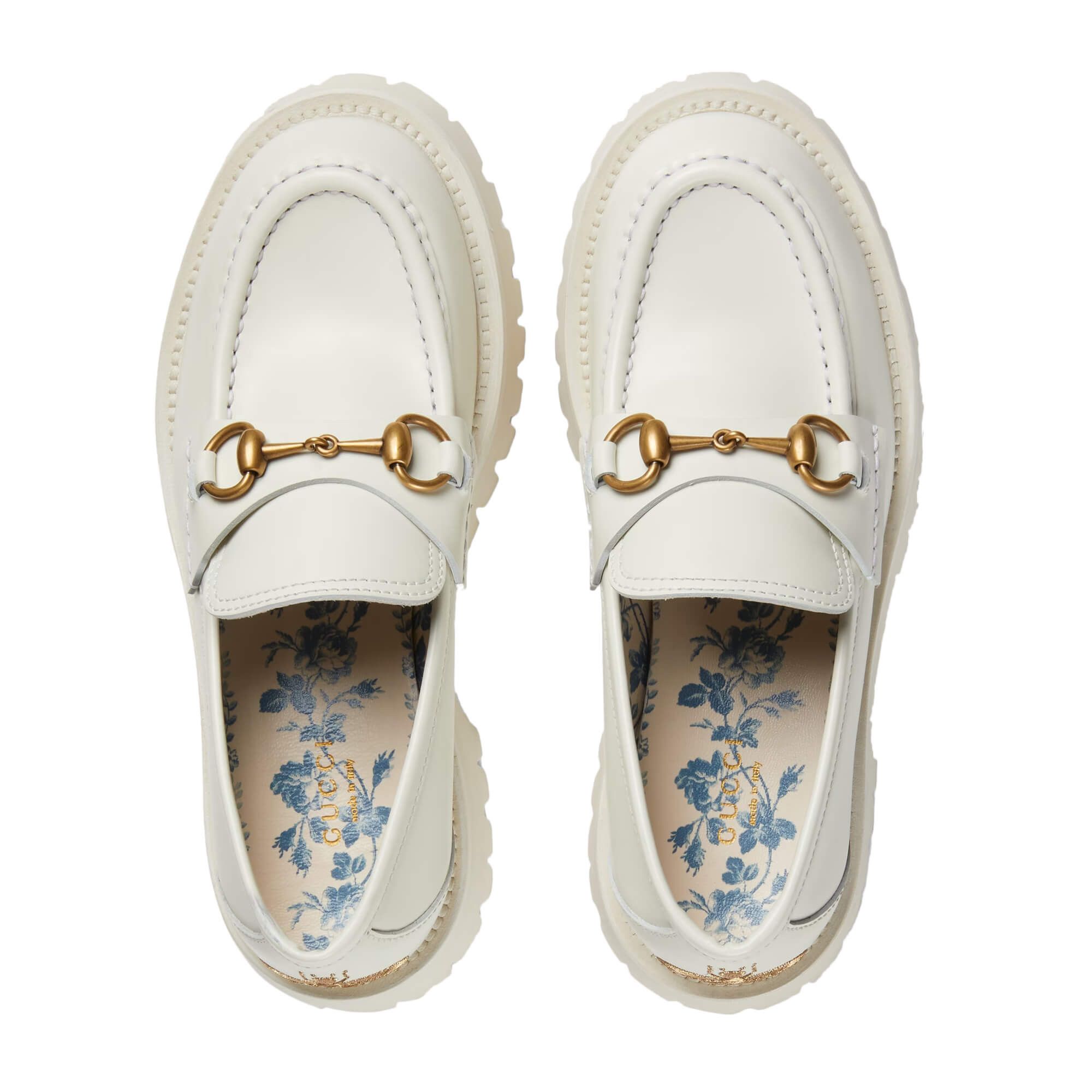Gucci Gucci Horsebit Bee Lug Sole Loafers SIZE 40 Size ONE SIZE - 2 Thumbnail