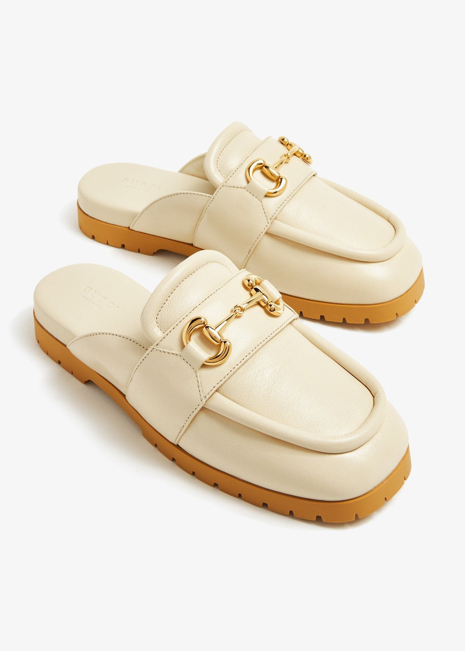Gucci Gucci Horsebit Leather Mules SIZE 36 Size ONE SIZE - 2 Thumbnail