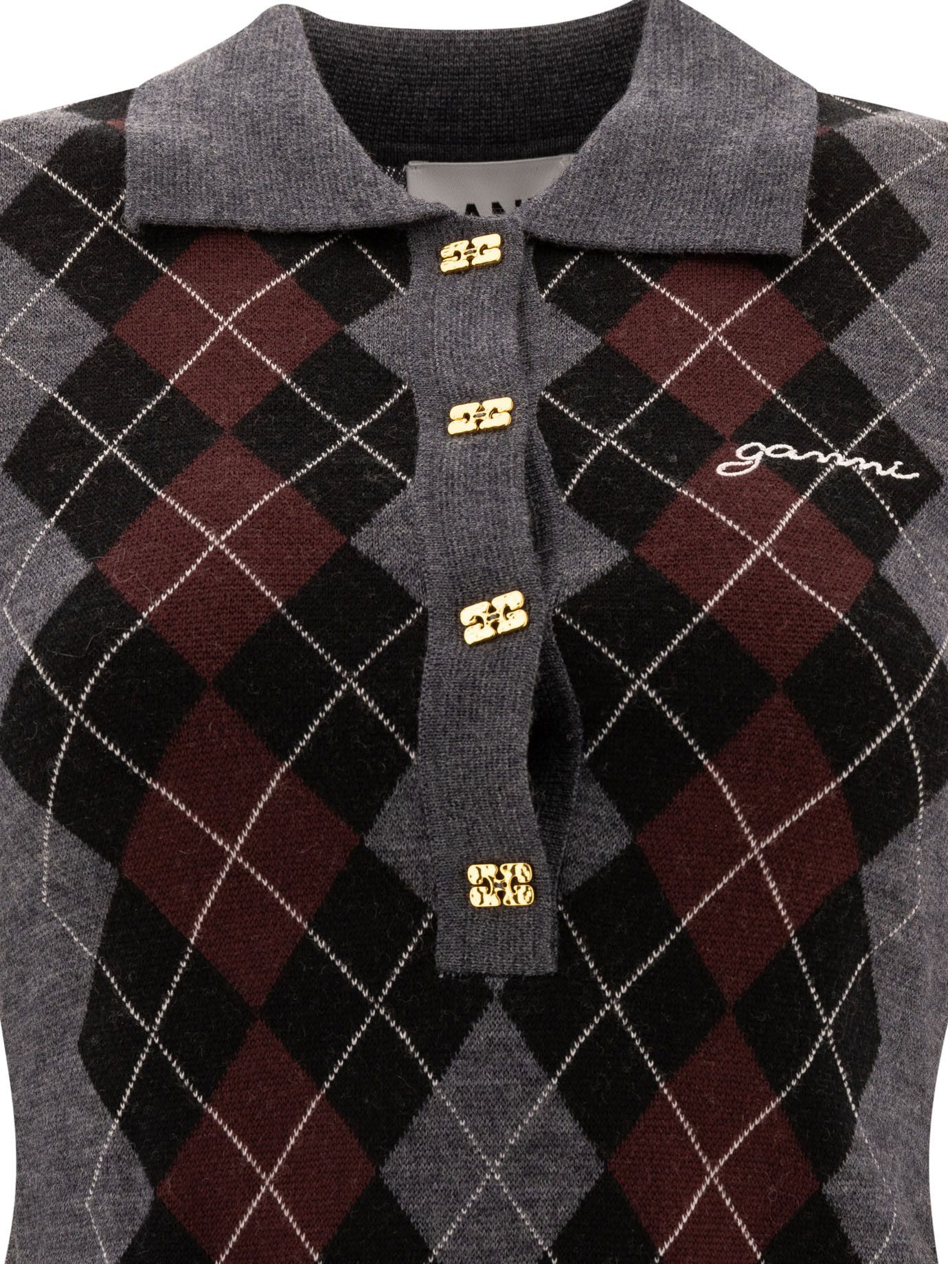 Ganni Polo Shirts Size XS / US 0-2 / IT 36-38 - 3 Thumbnail