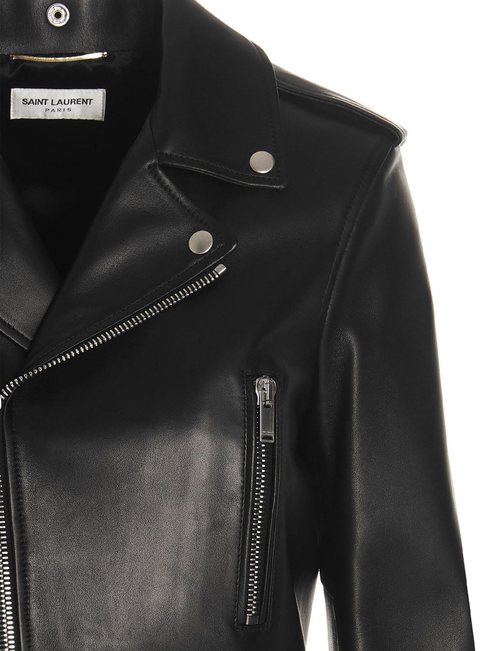 Saint Laurent Paris 'Motorcycle' Biker Jacket Size XS / US 0-2 / IT 36-38 - 3 Thumbnail