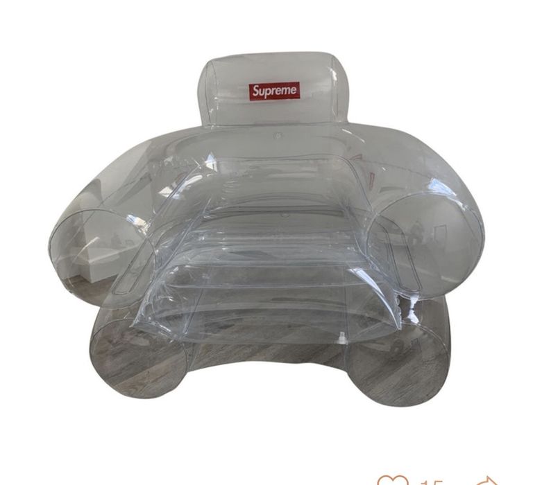 Supreme SUPREME INFLATABLE CHAIR BRAND NEW NEVER USED | Grailed