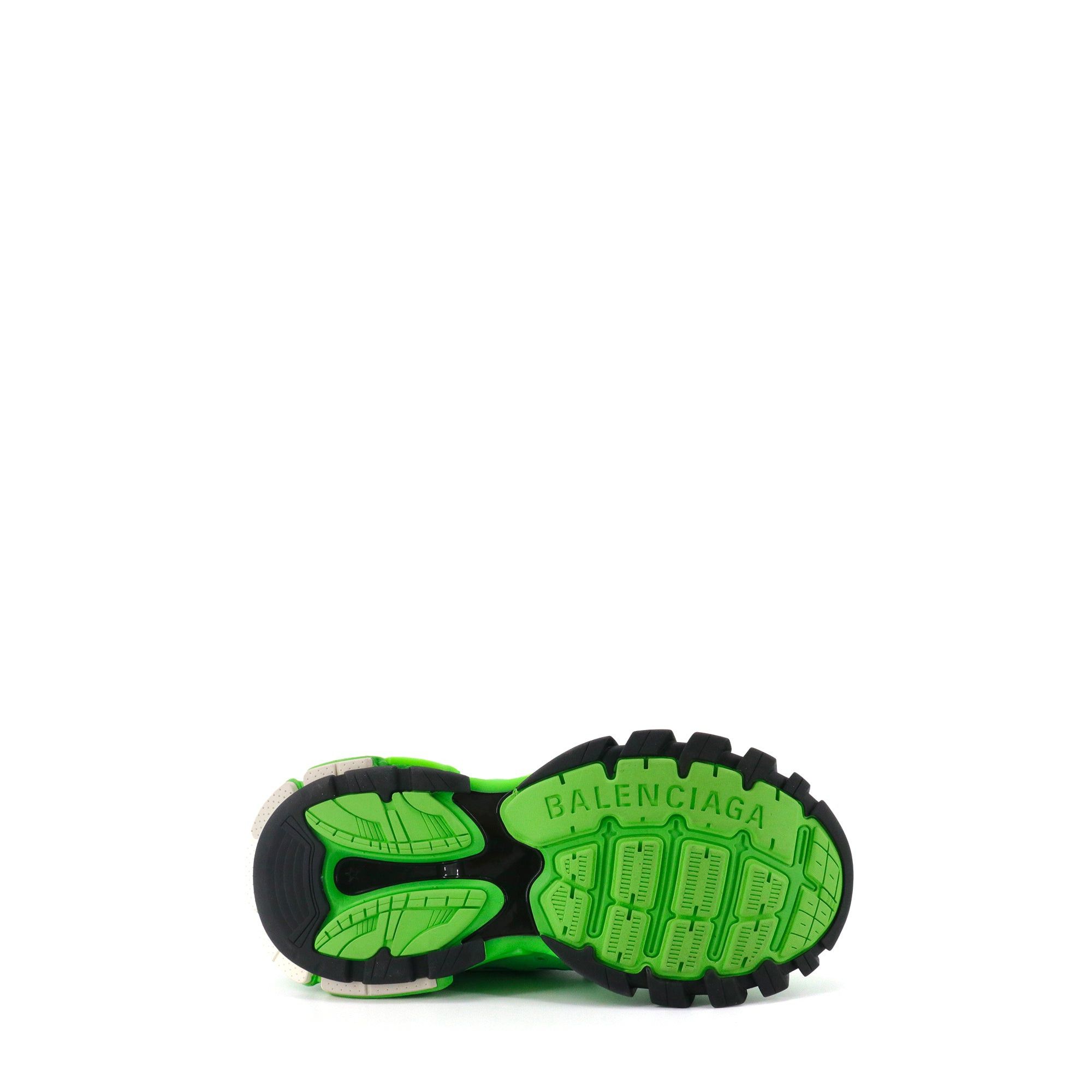 Balenciaga BALENCIAGA - Balenciaga Track sneakers in green and blue leather (T42) Size US 9 / EU 42 - 3 Thumbnail