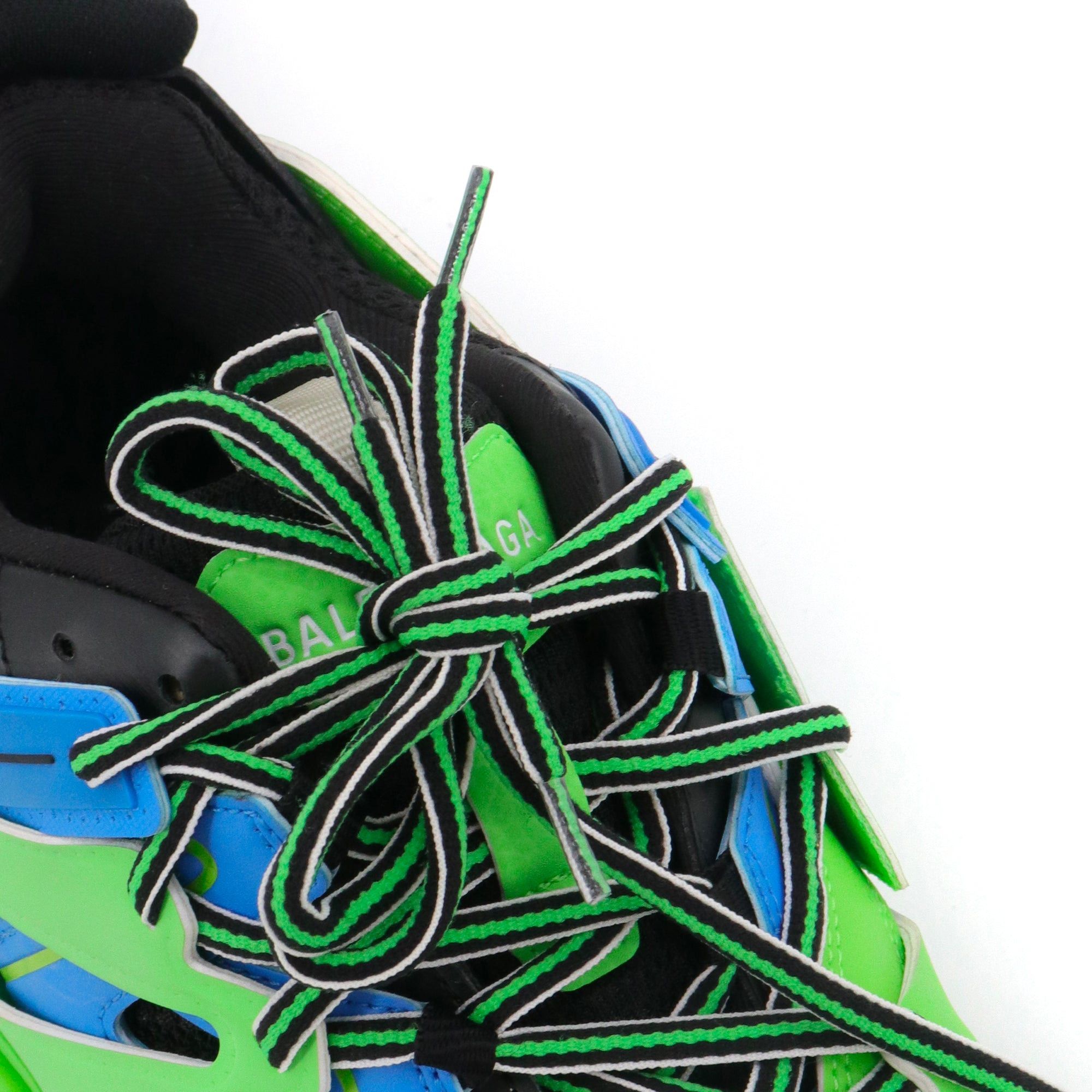 Balenciaga BALENCIAGA - Balenciaga Track sneakers in green and blue leather (T42) Size US 9 / EU 42 - 5 Thumbnail