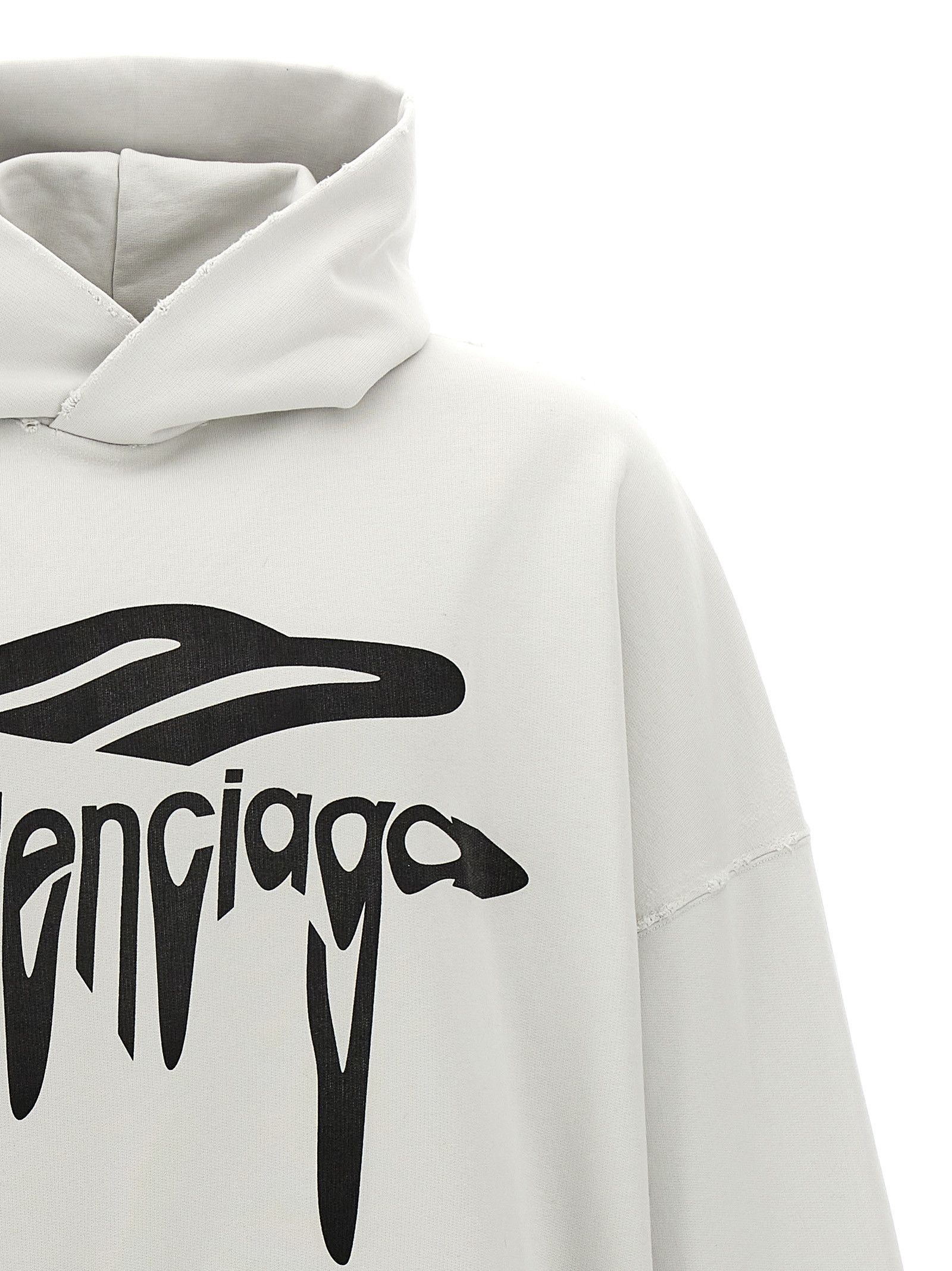 Balenciaga '3B Liquefied' Hoodie Size S / US 4 / IT 40 - 3 Thumbnail