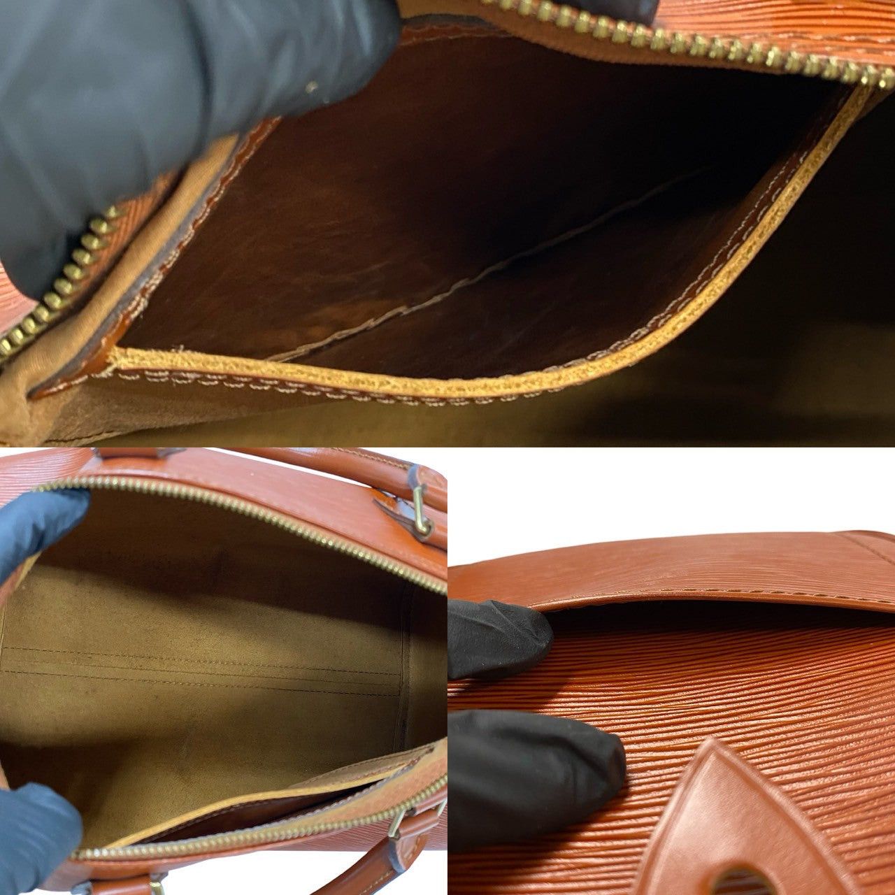 Louis Vuitton Louis Vuitton Handbag Brown Leather Size ONE SIZE - 8 Thumbnail