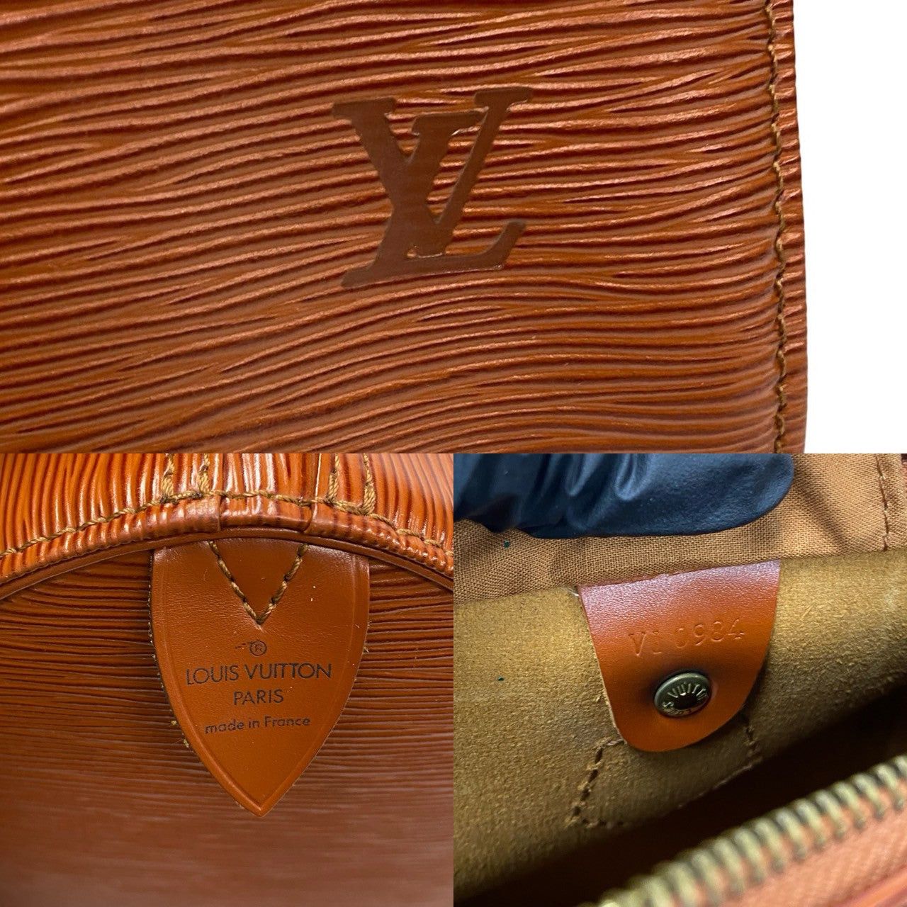 Louis Vuitton Louis Vuitton Handbag Brown Leather Size ONE SIZE - 3 Thumbnail