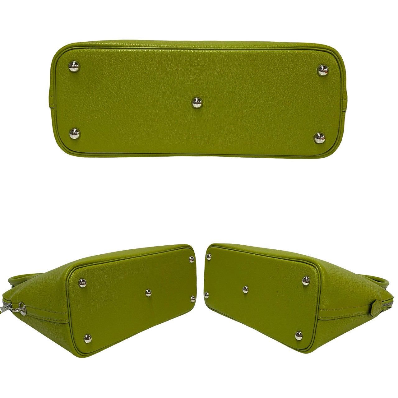 Hermes Hermes Shoulder Bag Green Leather Size ONE SIZE - 6 Thumbnail