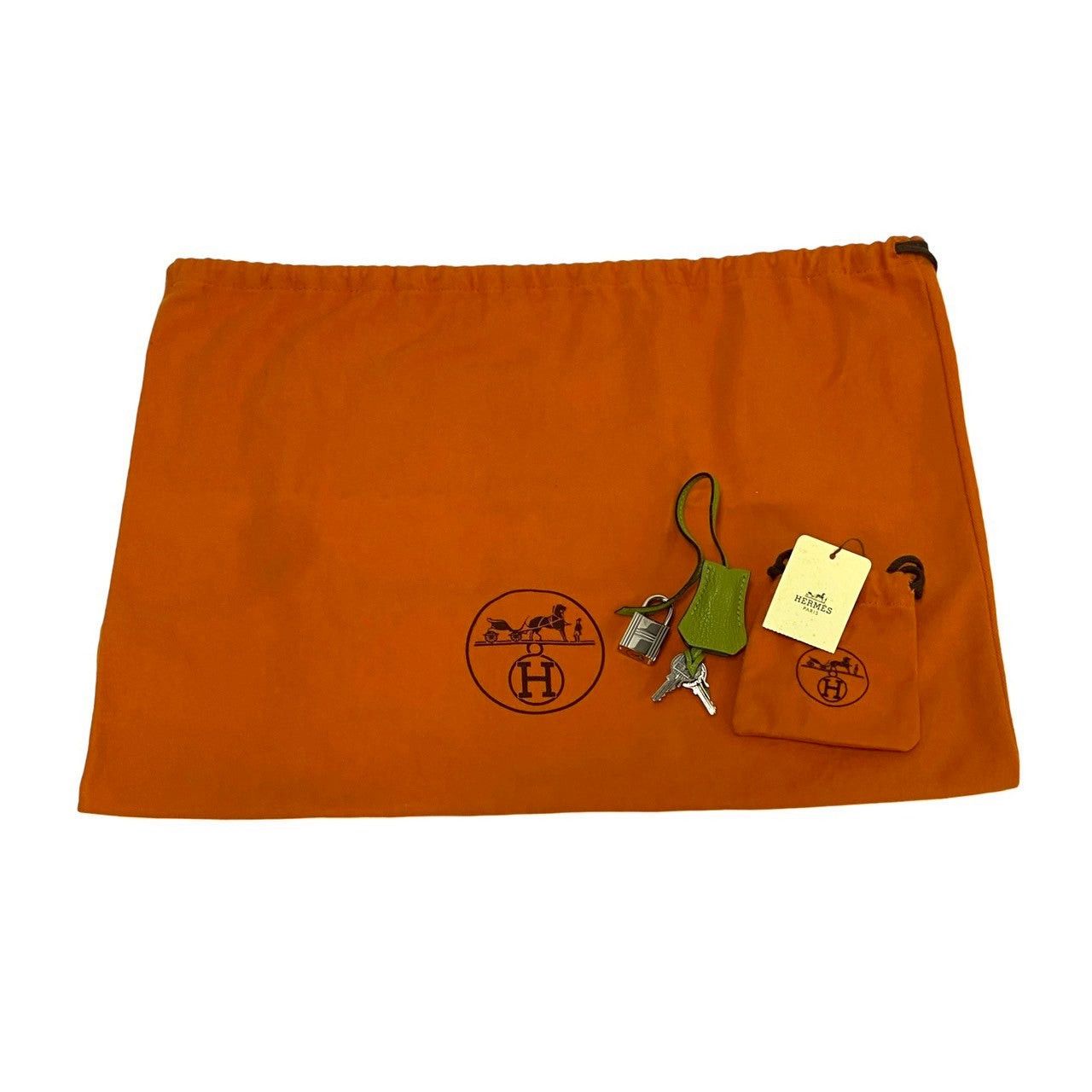 Hermes Hermes Shoulder Bag Green Leather Size ONE SIZE - 9 Thumbnail
