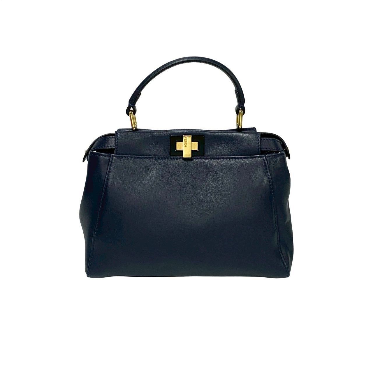Fendi Fendi Shoulder Bag Blue Leather Size ONE SIZE - 4 Thumbnail