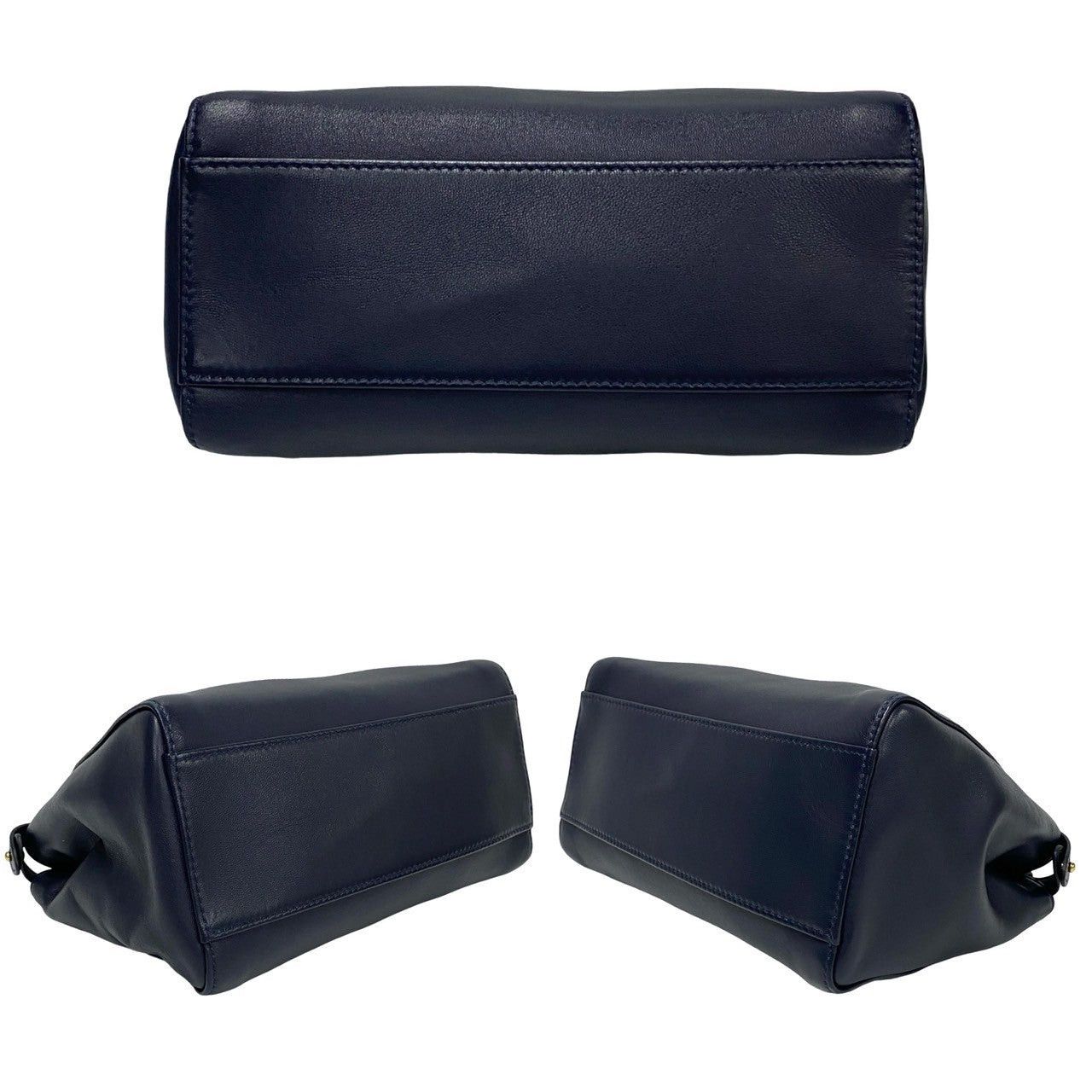 Fendi Fendi Shoulder Bag Blue Leather Size ONE SIZE - 6 Thumbnail
