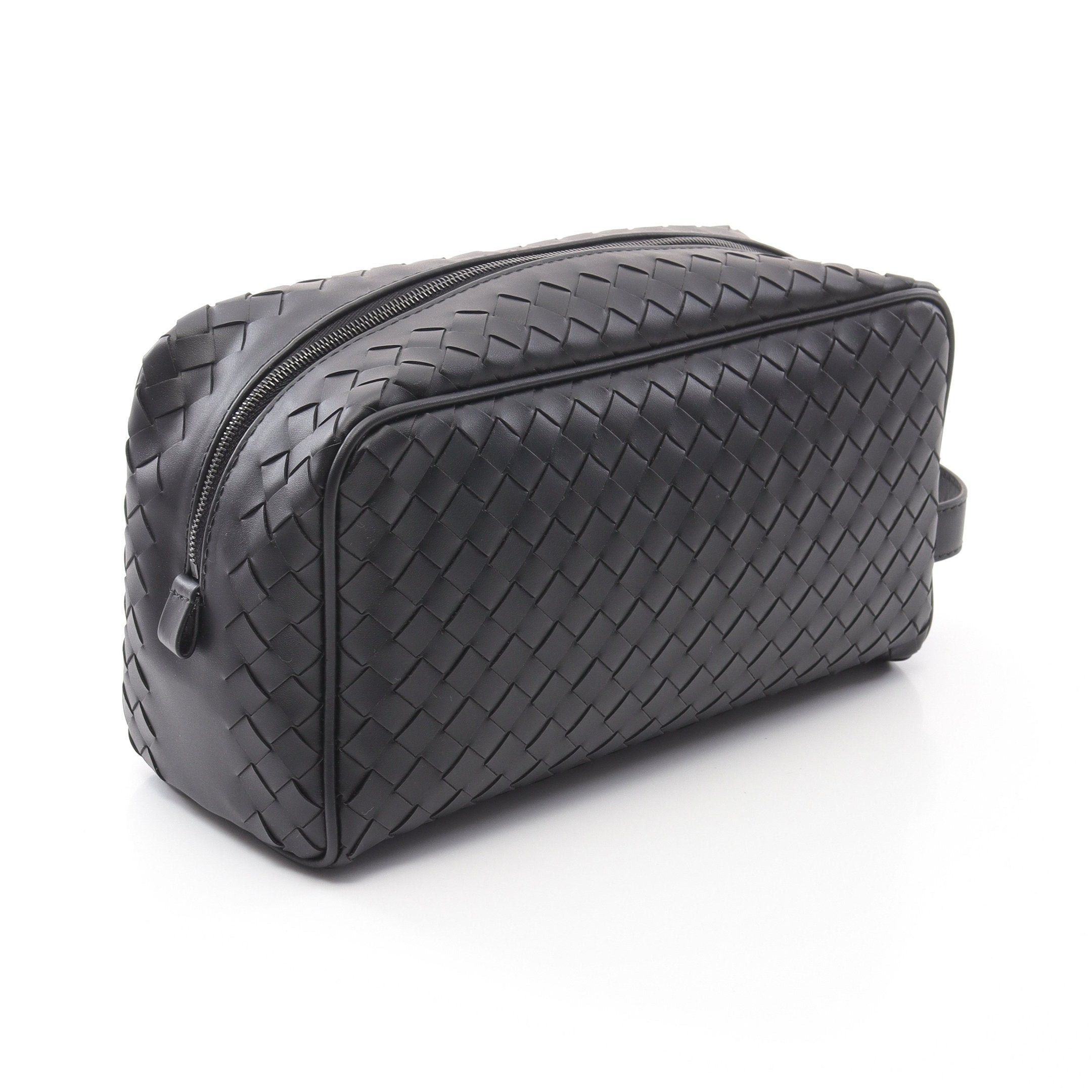 Bottega Veneta Bottega Veneta Intrecciato Second Bag Leather Black Size ONE SIZE - 2 Thumbnail