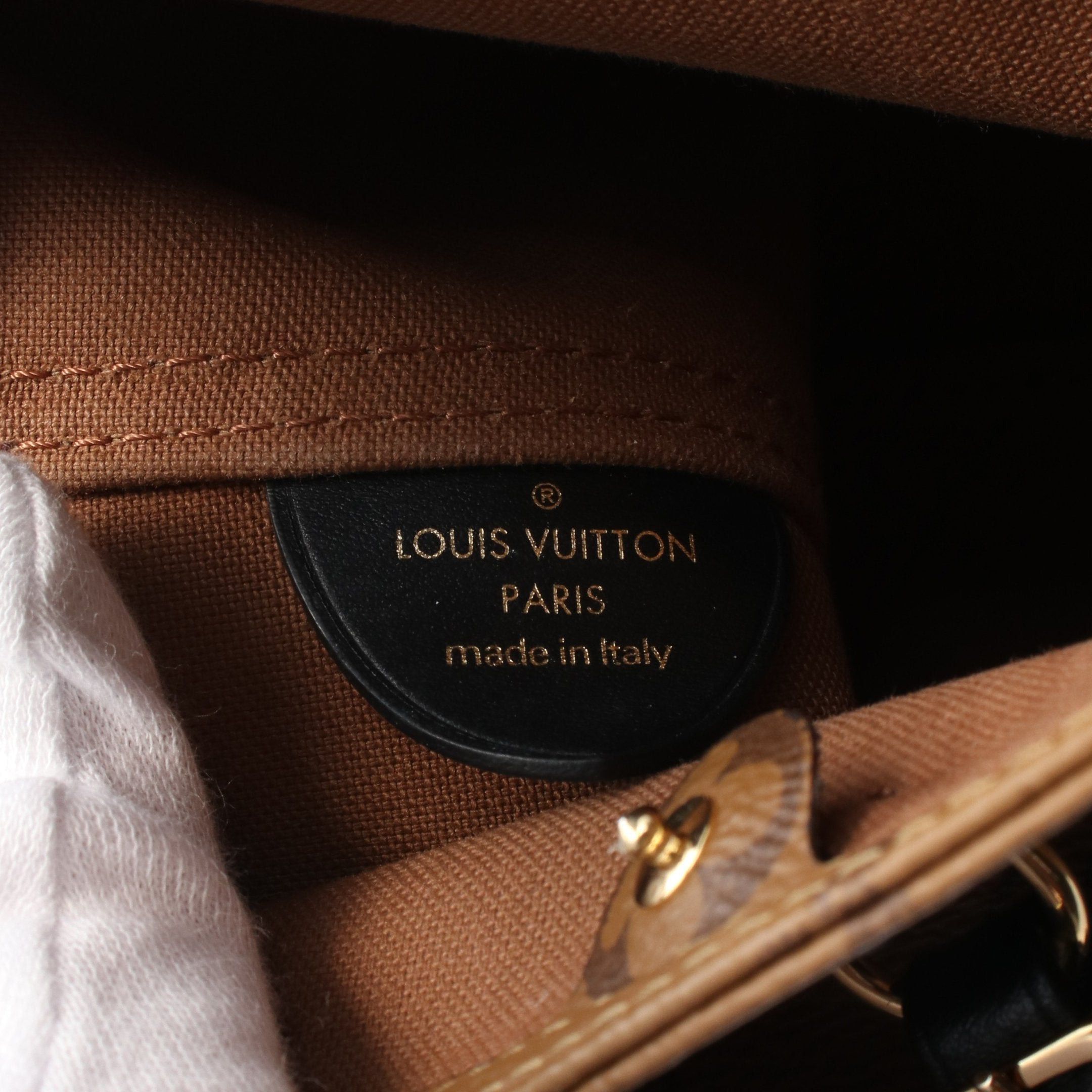 Louis Vuitton Louis Vuitton Atlantis Bb Monogram Reverse Handbag Leather Brown Size ONE SIZE - 4 Thumbnail