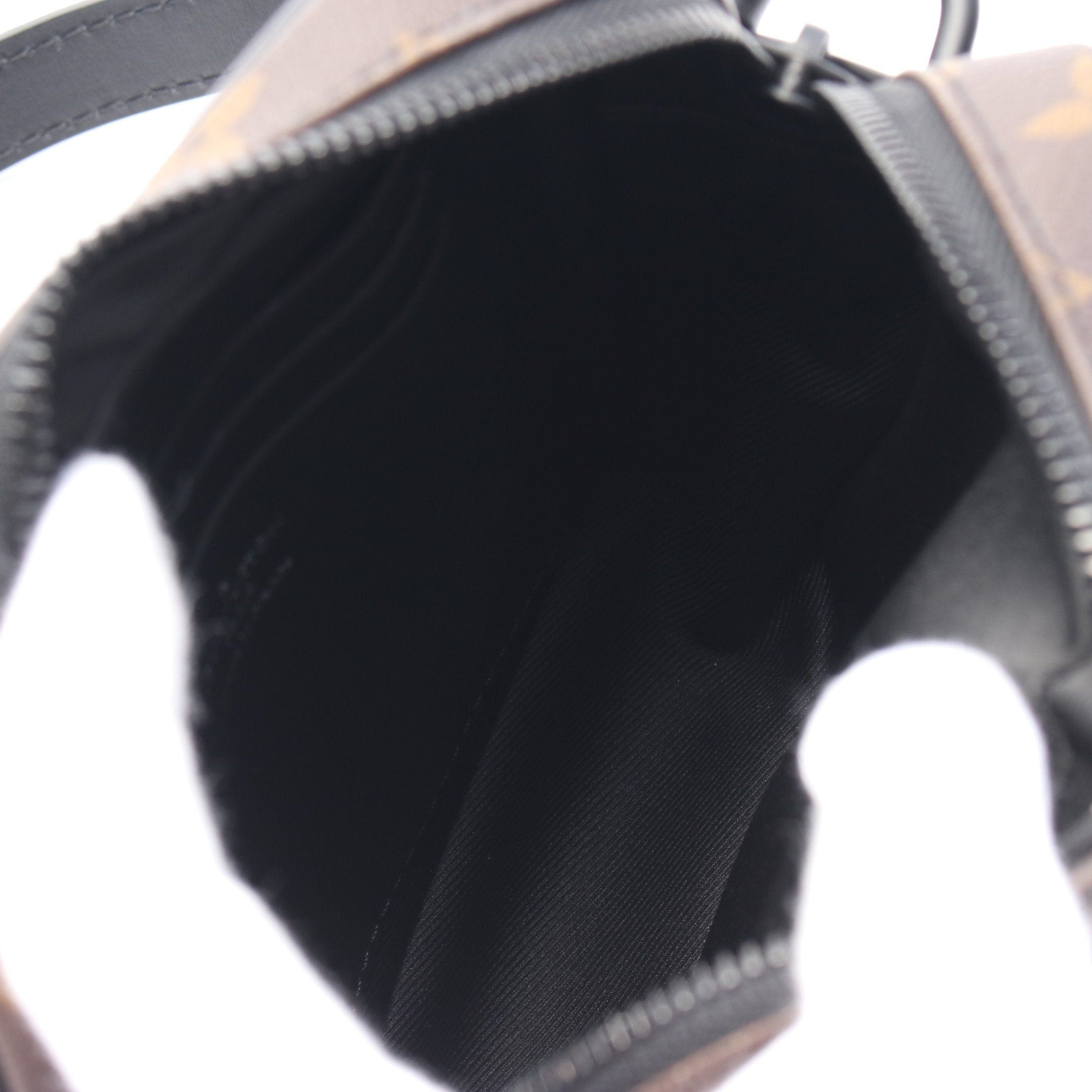 Louis Vuitton Louis Vuitton Christopher Wearable Wallet Monogram Macassar Shoulder Bag Leather Brown Black Size ONE SIZE - 3 Thumbnail