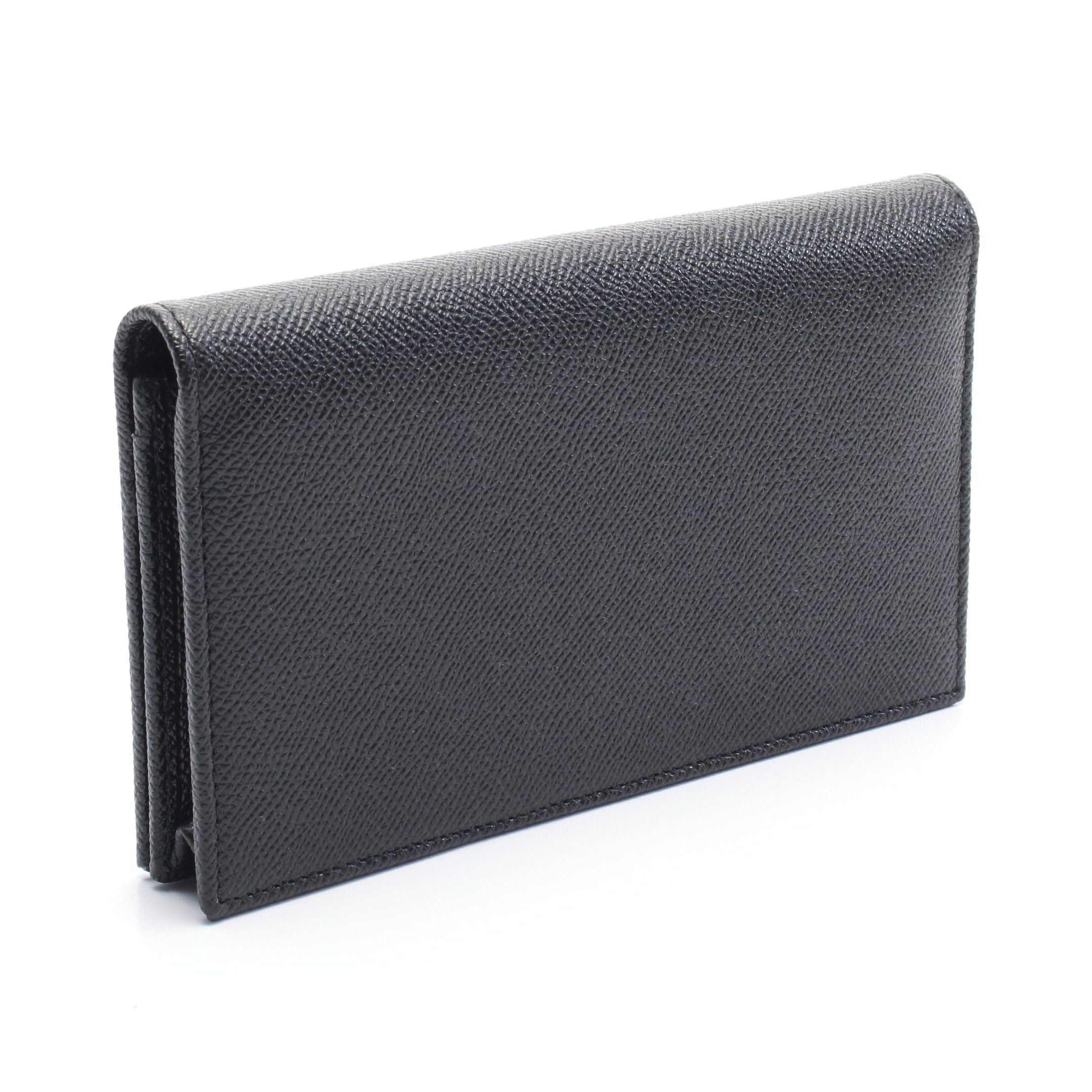 Bvlgari Bulgari Man Bi-Fold Long Wallet Leather Black display picture 1