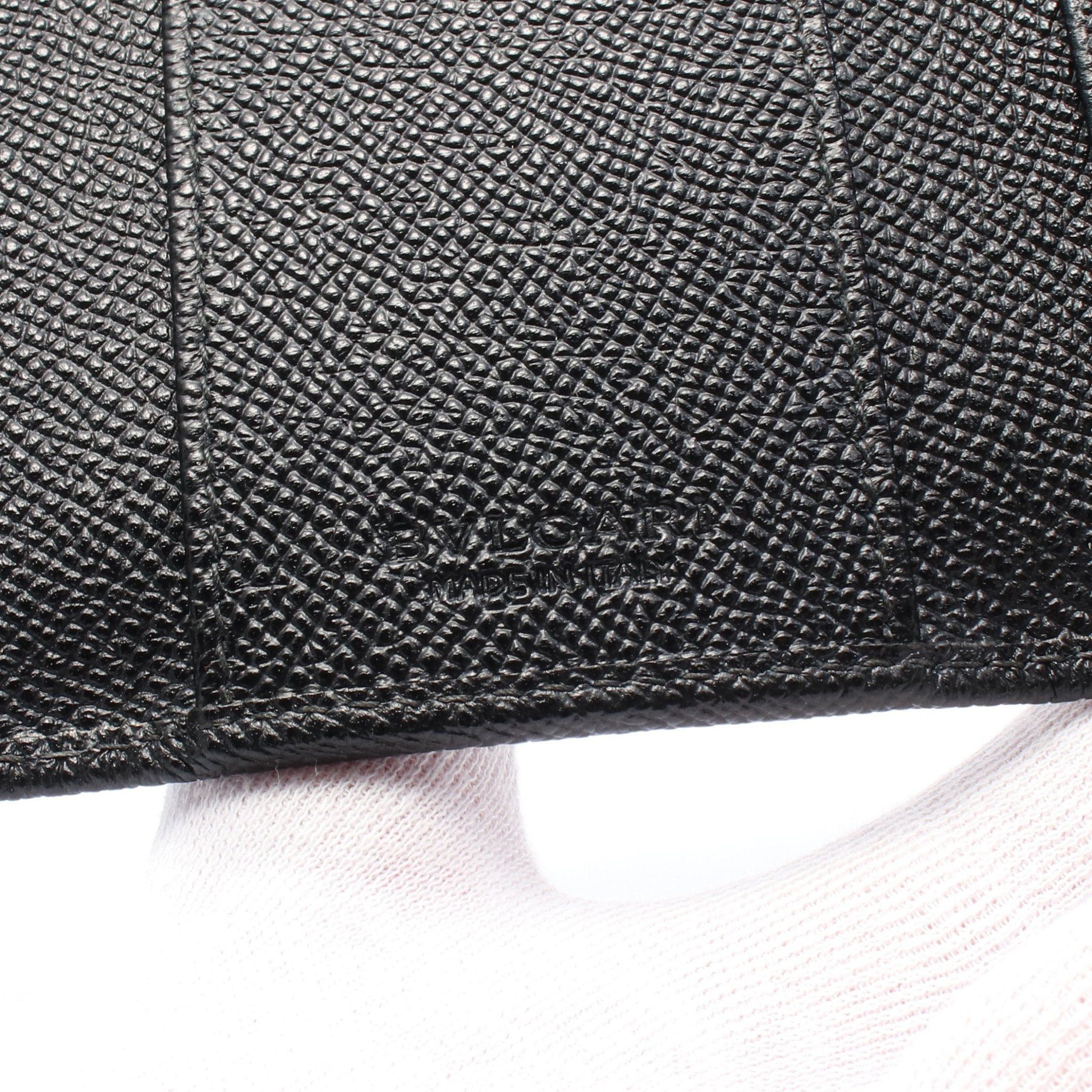 Bvlgari Bvlgari Bulgari Clip Key Case Leather Black Size ONE SIZE - 4 Thumbnail
