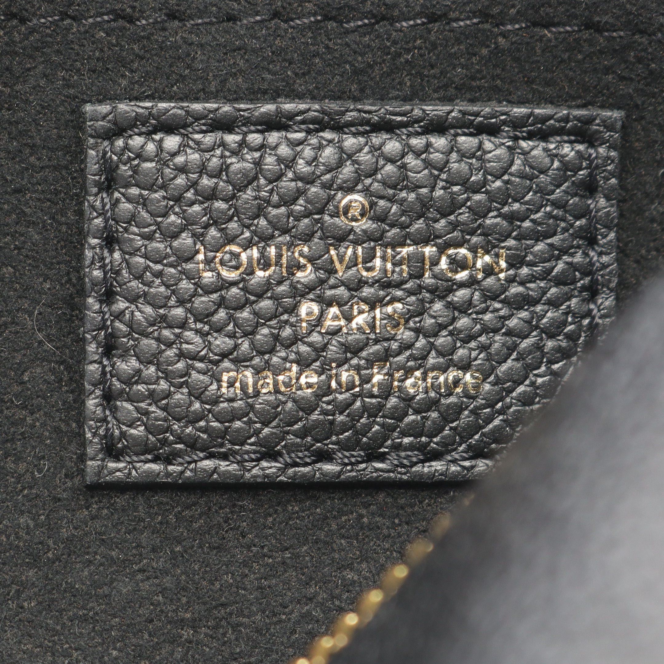 Louis Vuitton Louis Vuitton Papillon Bb Monogram Empreinte Handbag Leather Black Size ONE SIZE - 4 Thumbnail