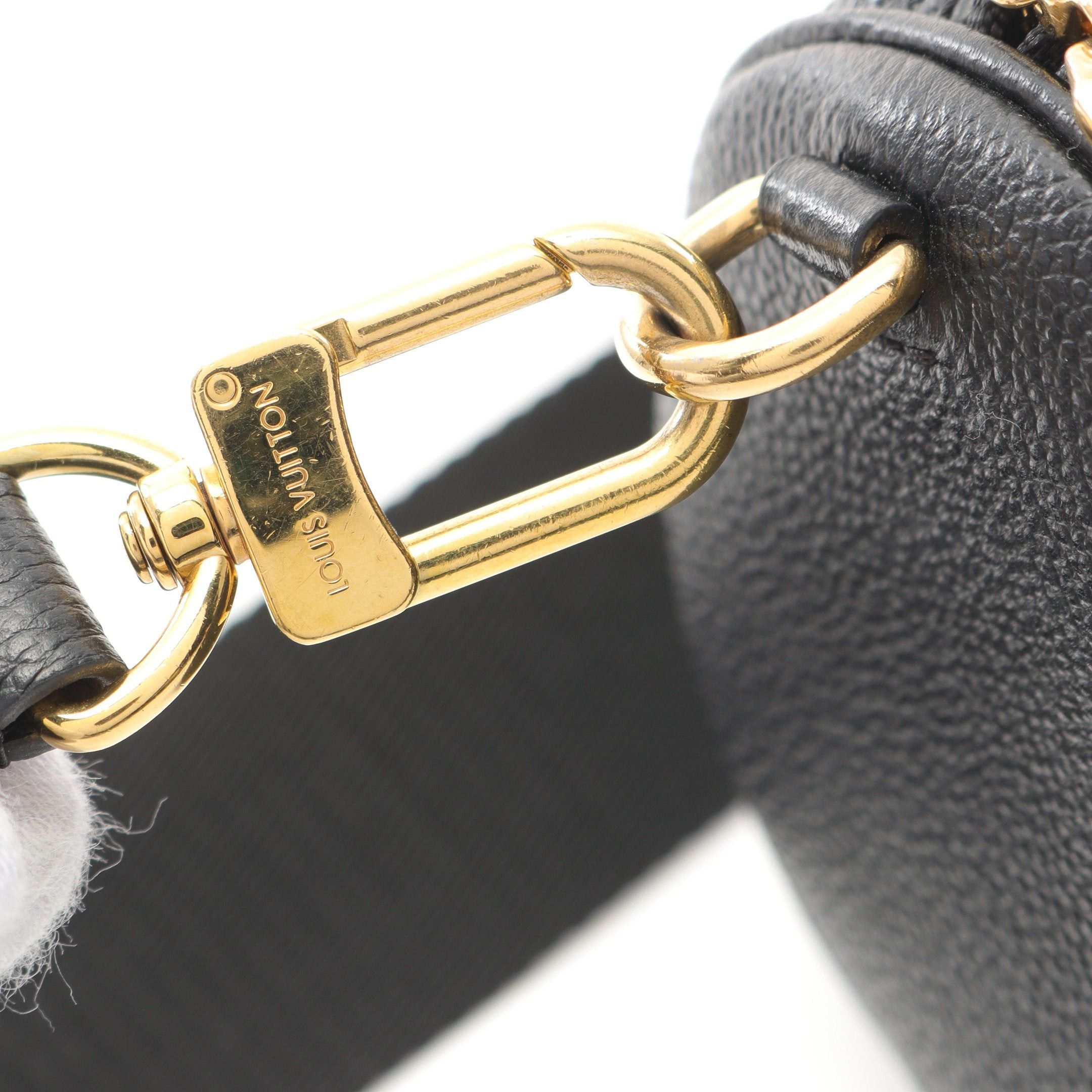 Louis Vuitton Louis Vuitton Papillon Bb Monogram Empreinte Handbag Leather Black Size ONE SIZE - 7 Thumbnail