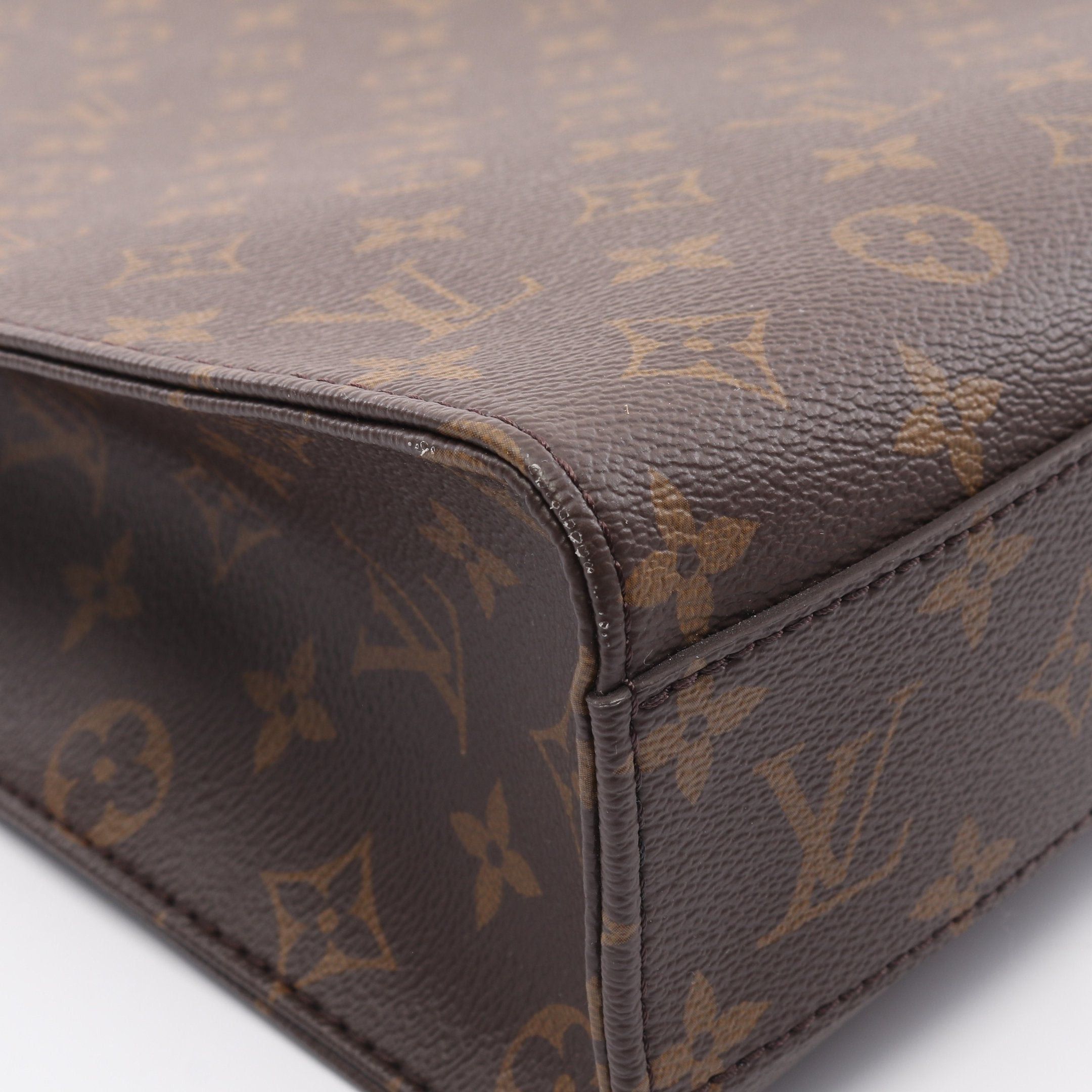 Louis Vuitton Louis Vuitton Sacpla Pm Monogram Handbag Tote Bag Leather Brown Size ONE SIZE - 6 Thumbnail