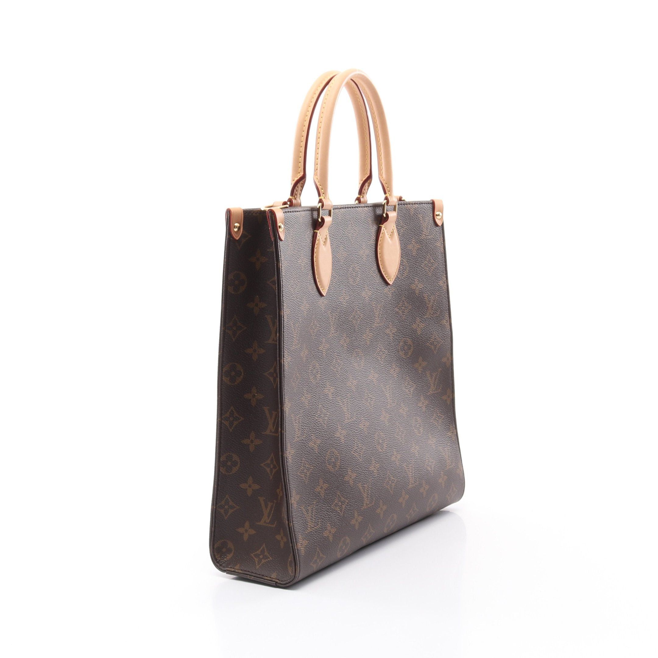 Louis Vuitton Louis Vuitton Sacpla Pm Monogram Handbag Tote Bag Leather Brown Size ONE SIZE - 2 Thumbnail