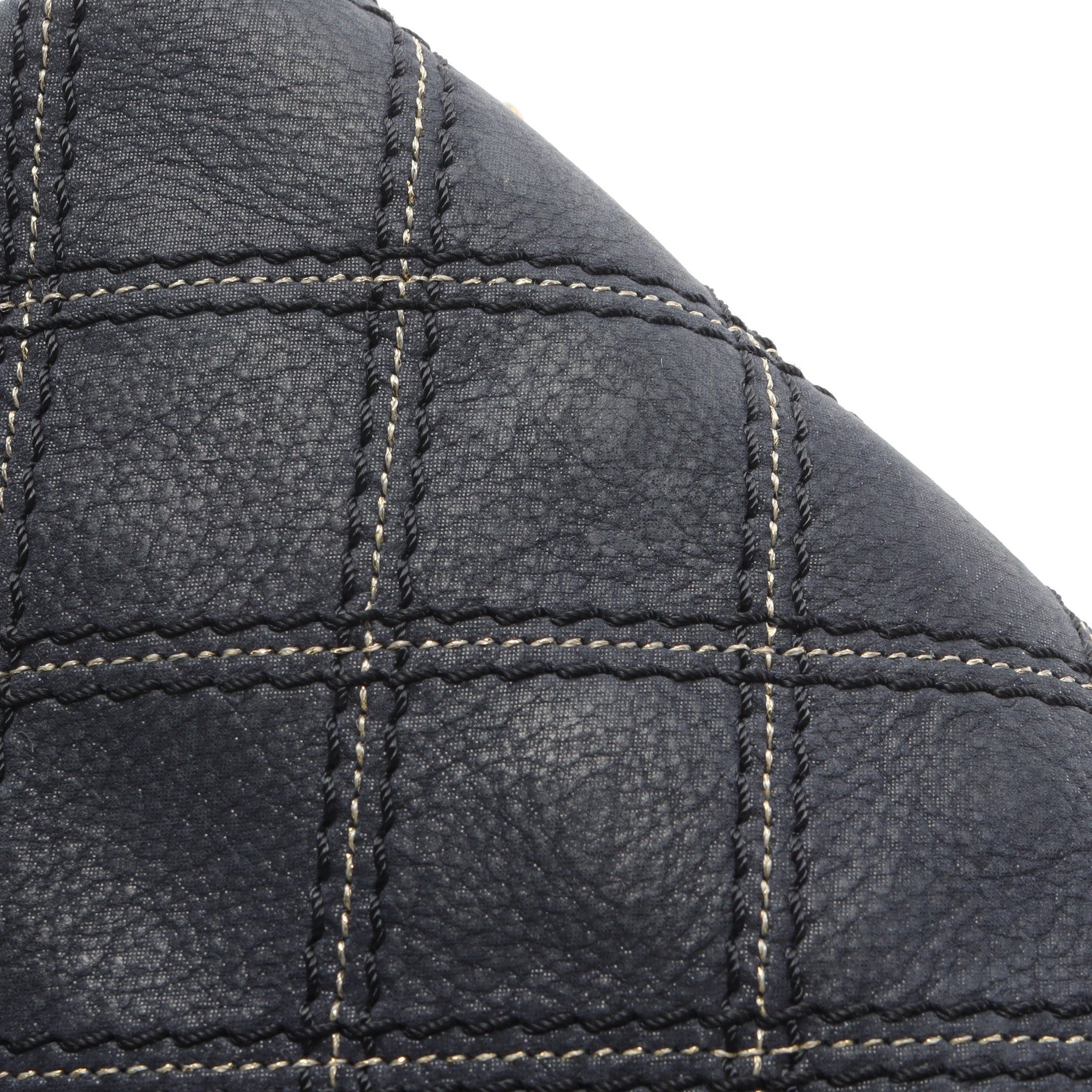 Chanel Chanel Chain Shoulder Bag Velvet Calfskin Navy Gold Hardware Size ONE SIZE - 9 Thumbnail