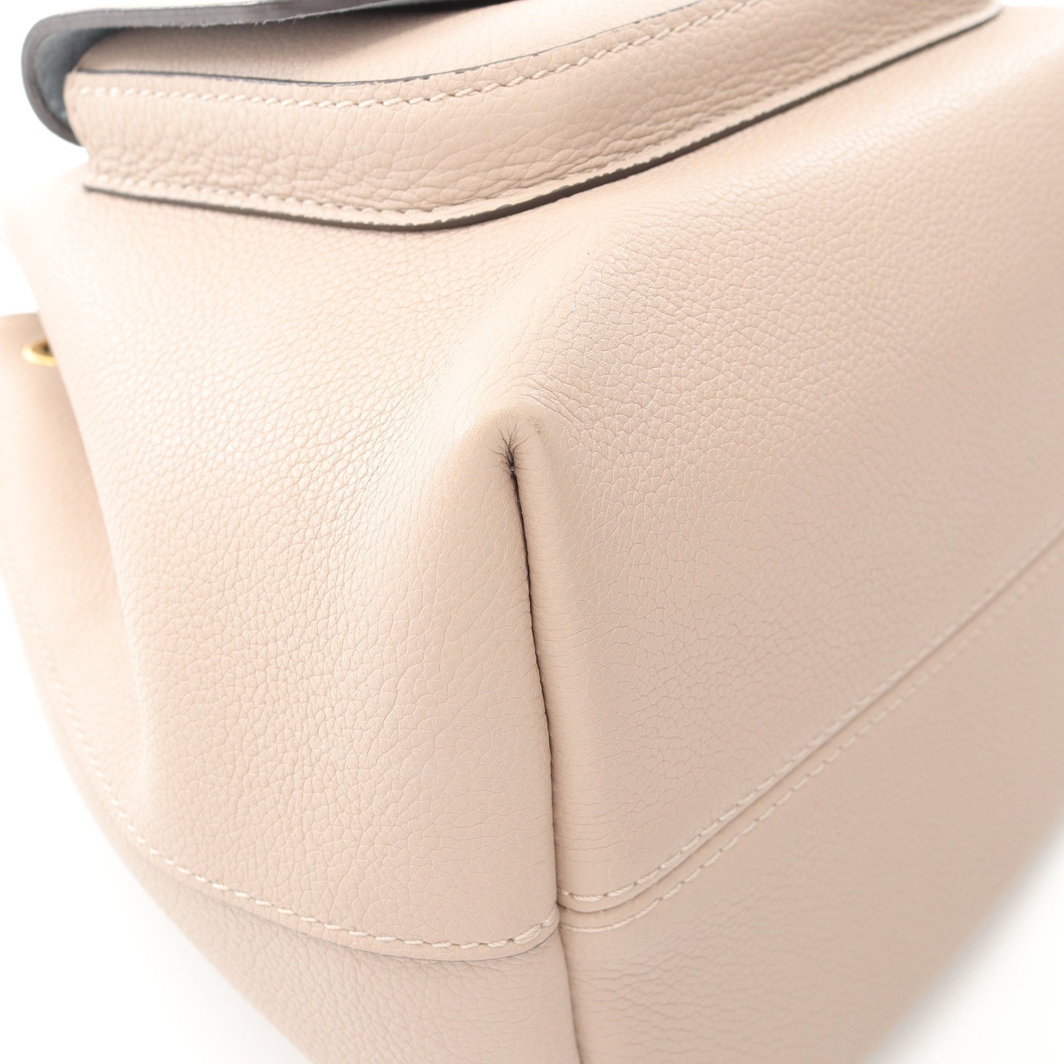 Louis Vuitton Louis Vuitton Rock Me Bucket Nv Greige Handbag Leather Gray Beige Size ONE SIZE - 6 Thumbnail