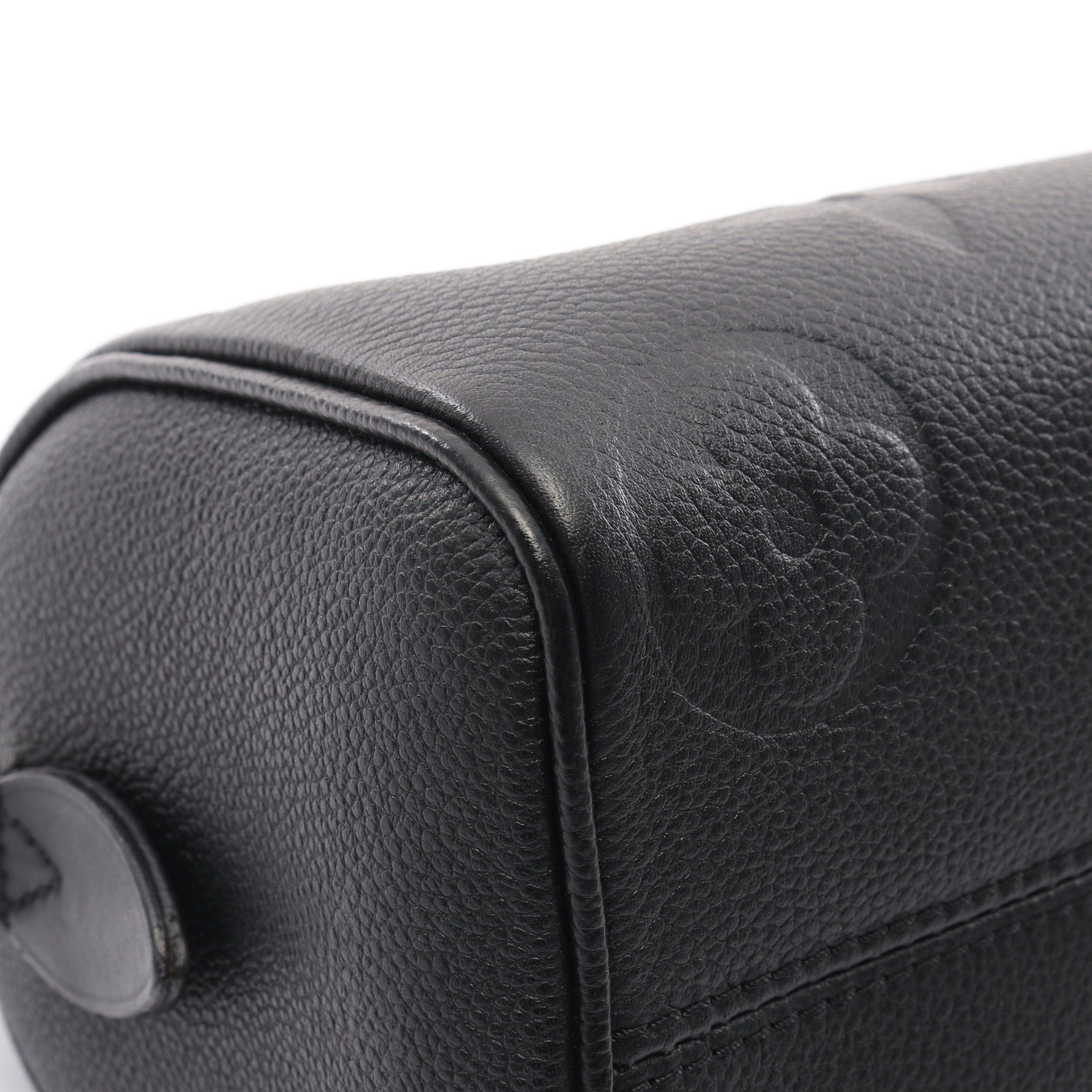 Louis Vuitton Louis Vuitton Speedy 20 Monogram Empreinte Handbag Leather Black Size ONE SIZE - 5 Thumbnail