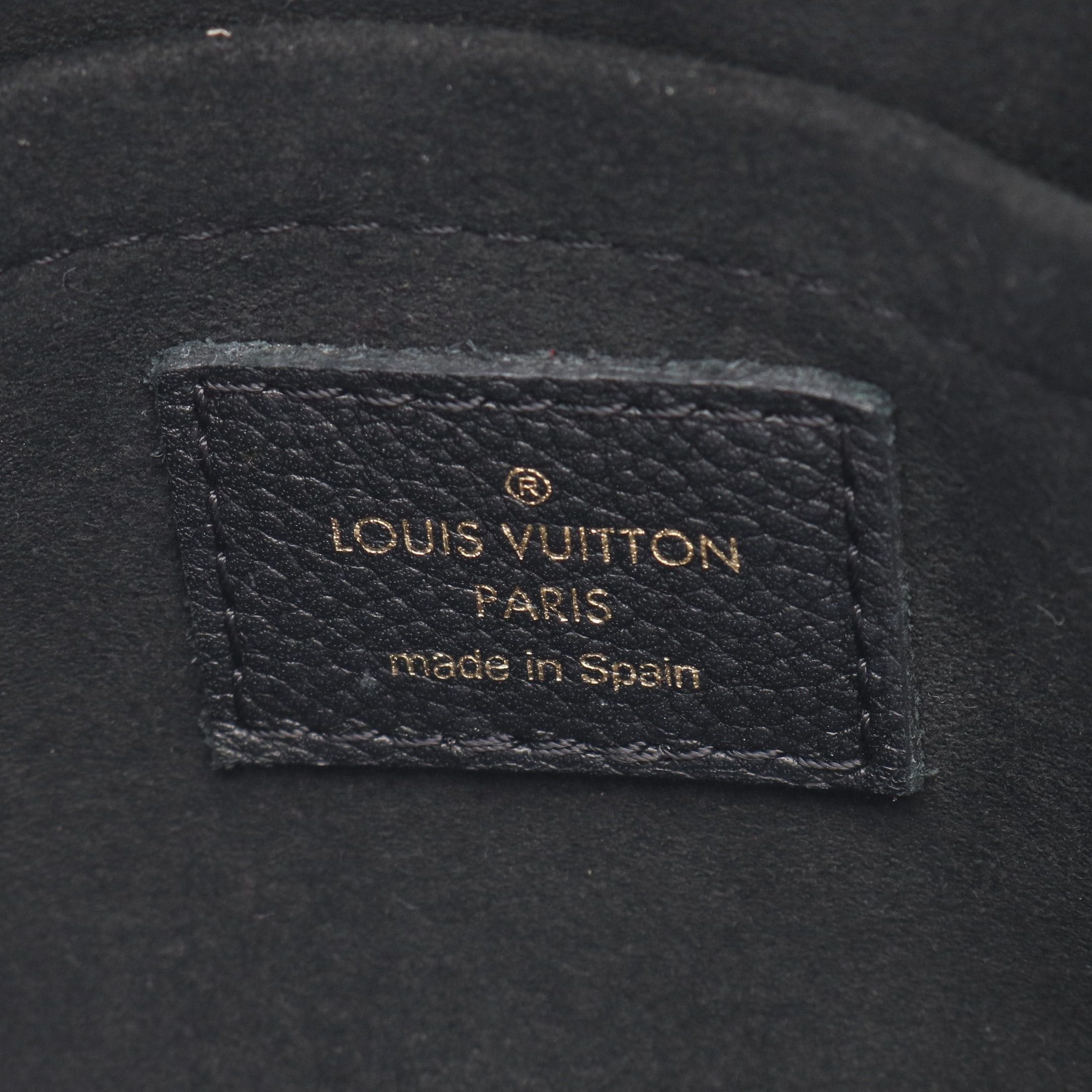 Louis Vuitton Louis Vuitton Speedy 20 Monogram Empreinte Handbag Leather Black Size ONE SIZE - 4 Thumbnail