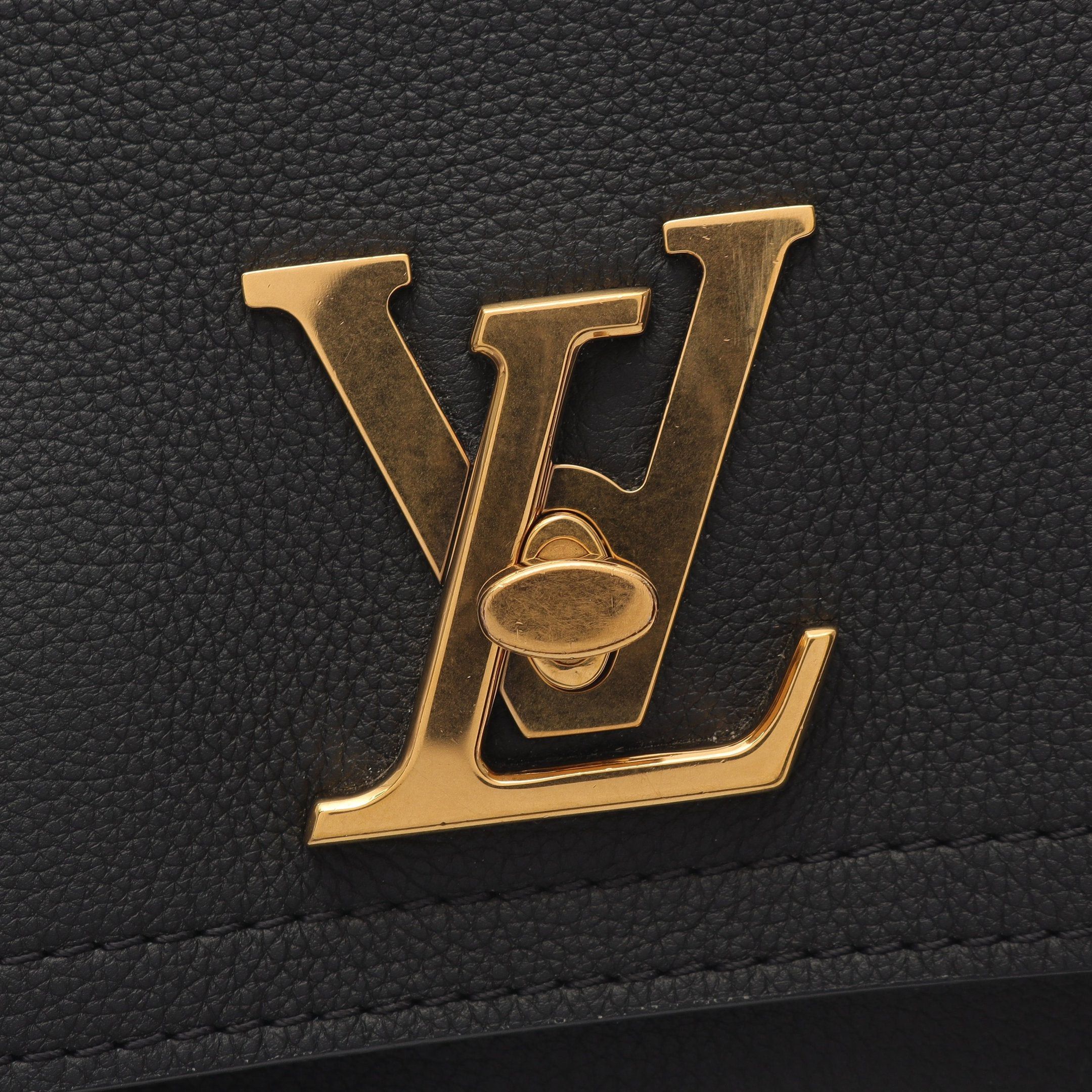 Louis Vuitton Louis Vuitton Rock Me Chain Noir Shoulder Bag Leather Black Size ONE SIZE - 6 Thumbnail