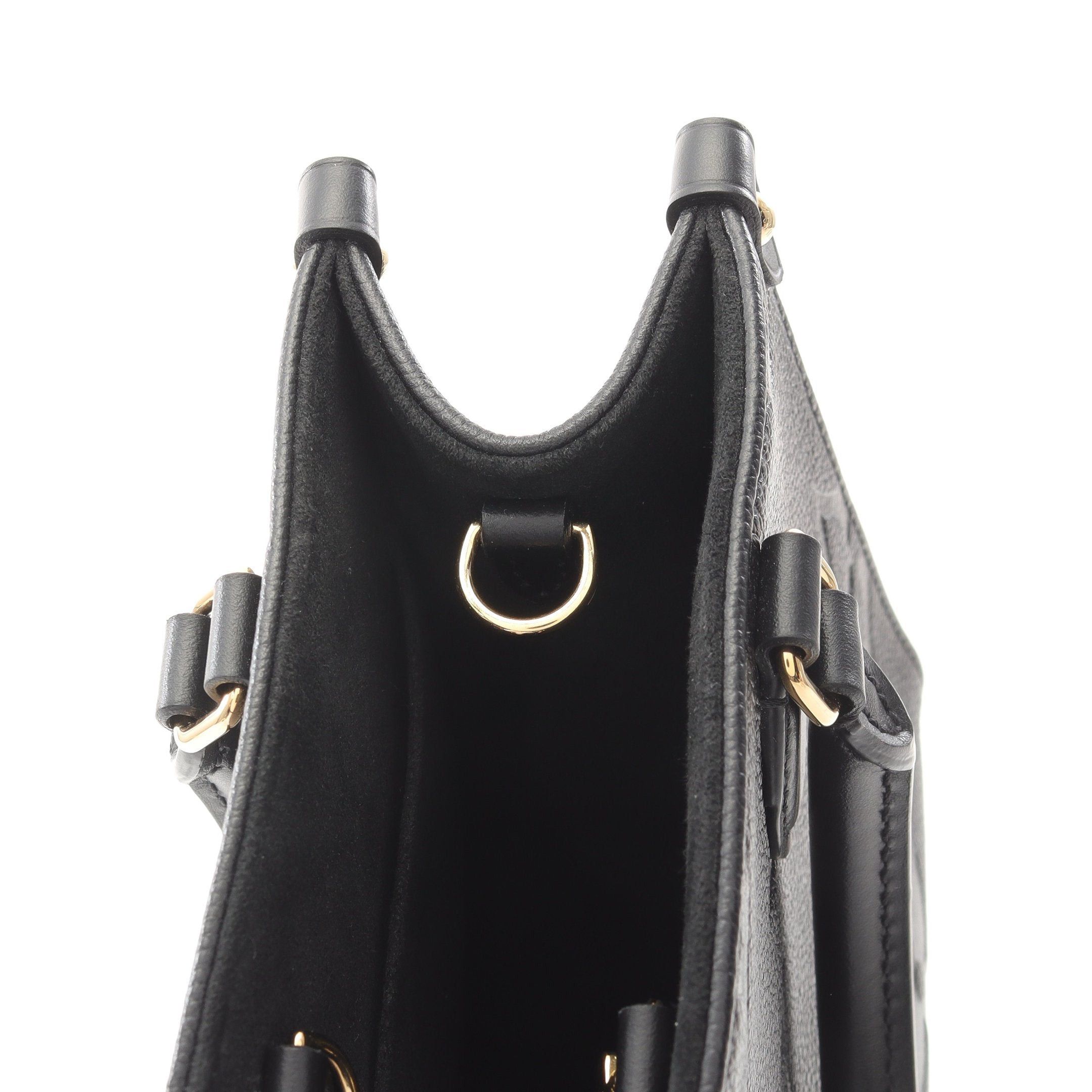 Louis Vuitton Louis Vuitton On-The-Go Pm Monogram Empreinte Noir Handbag Leather Black Size ONE SIZE - 5 Thumbnail