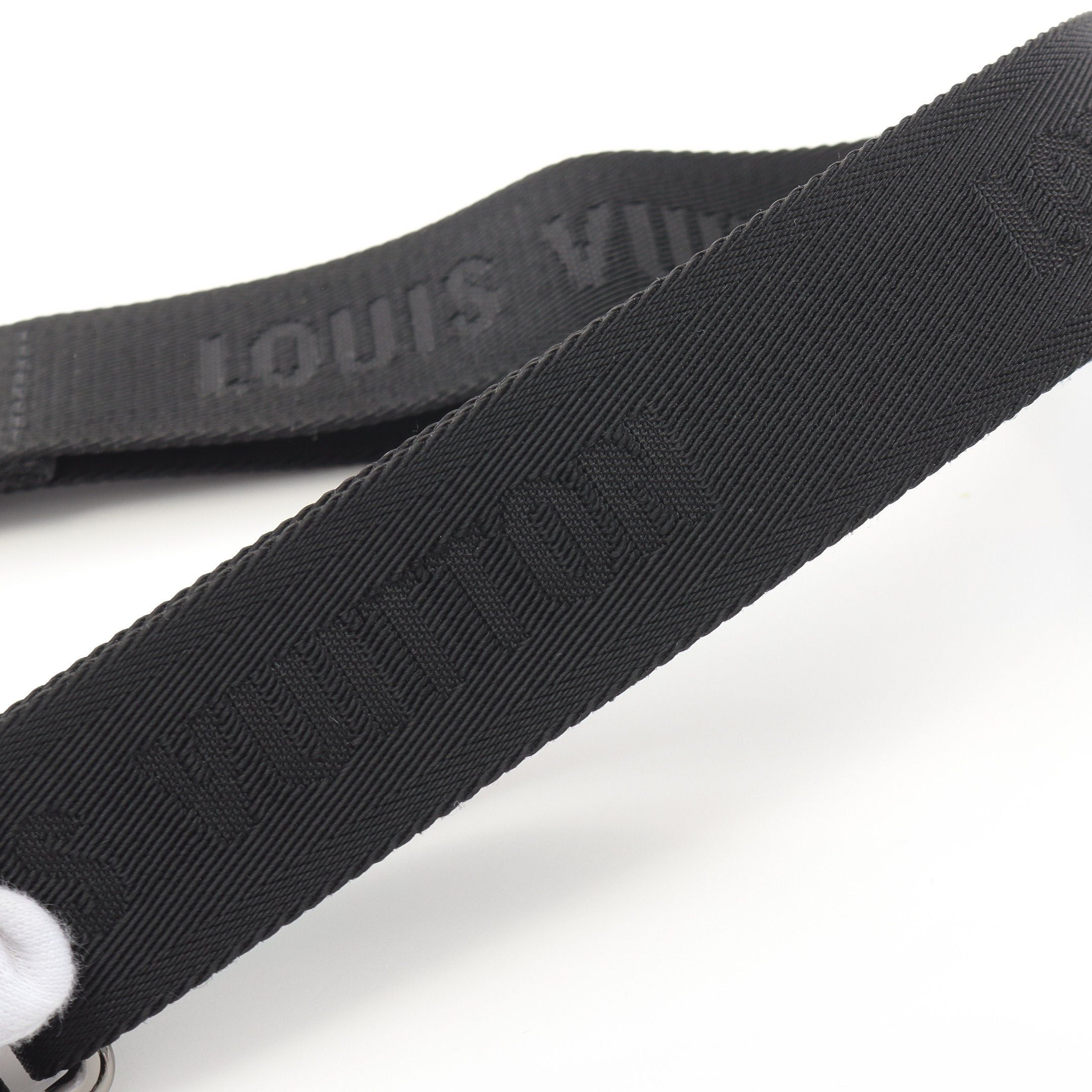 Louis Vuitton Louis Vuitton City Keepall Monogram Eclipse Reverse Shoulder Bag Leather Black Gray Size ONE SIZE - 8 Thumbnail