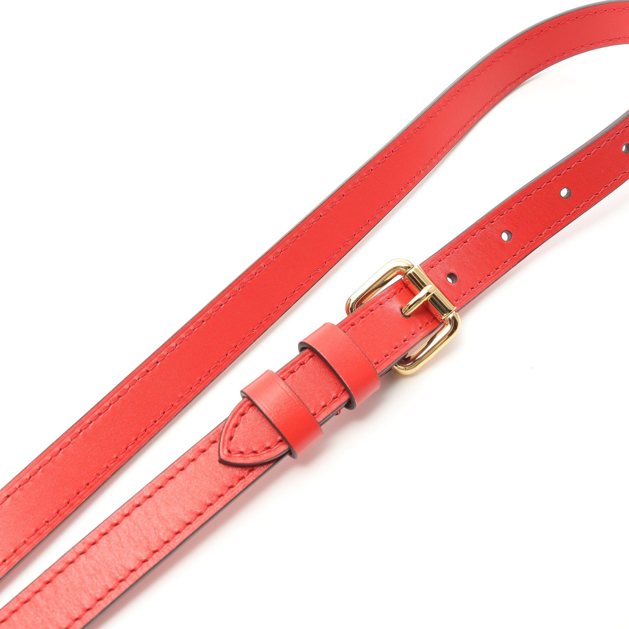 Louis Vuitton Louis Vuitton S Lock Bag Xl Handbag Leather Red Size ONE SIZE - 9 Thumbnail