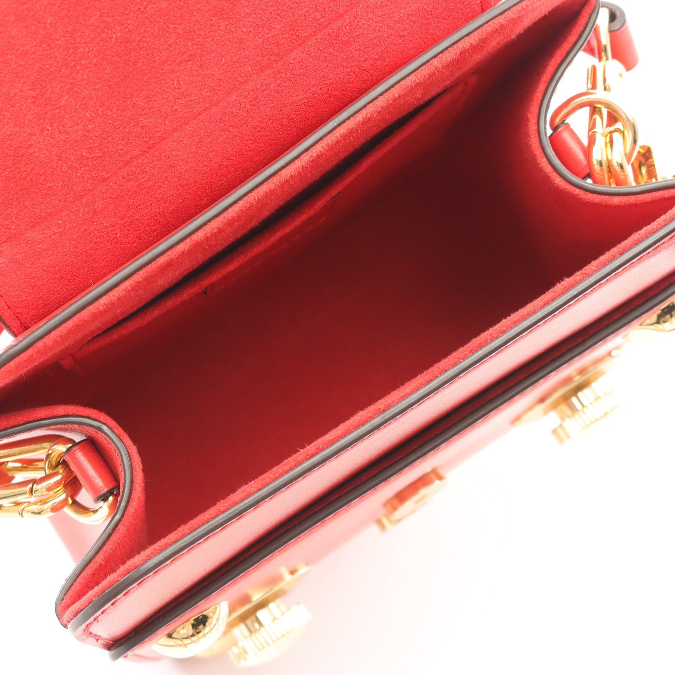 Louis Vuitton Louis Vuitton S Lock Bag Xl Handbag Leather Red Size ONE SIZE - 3 Thumbnail