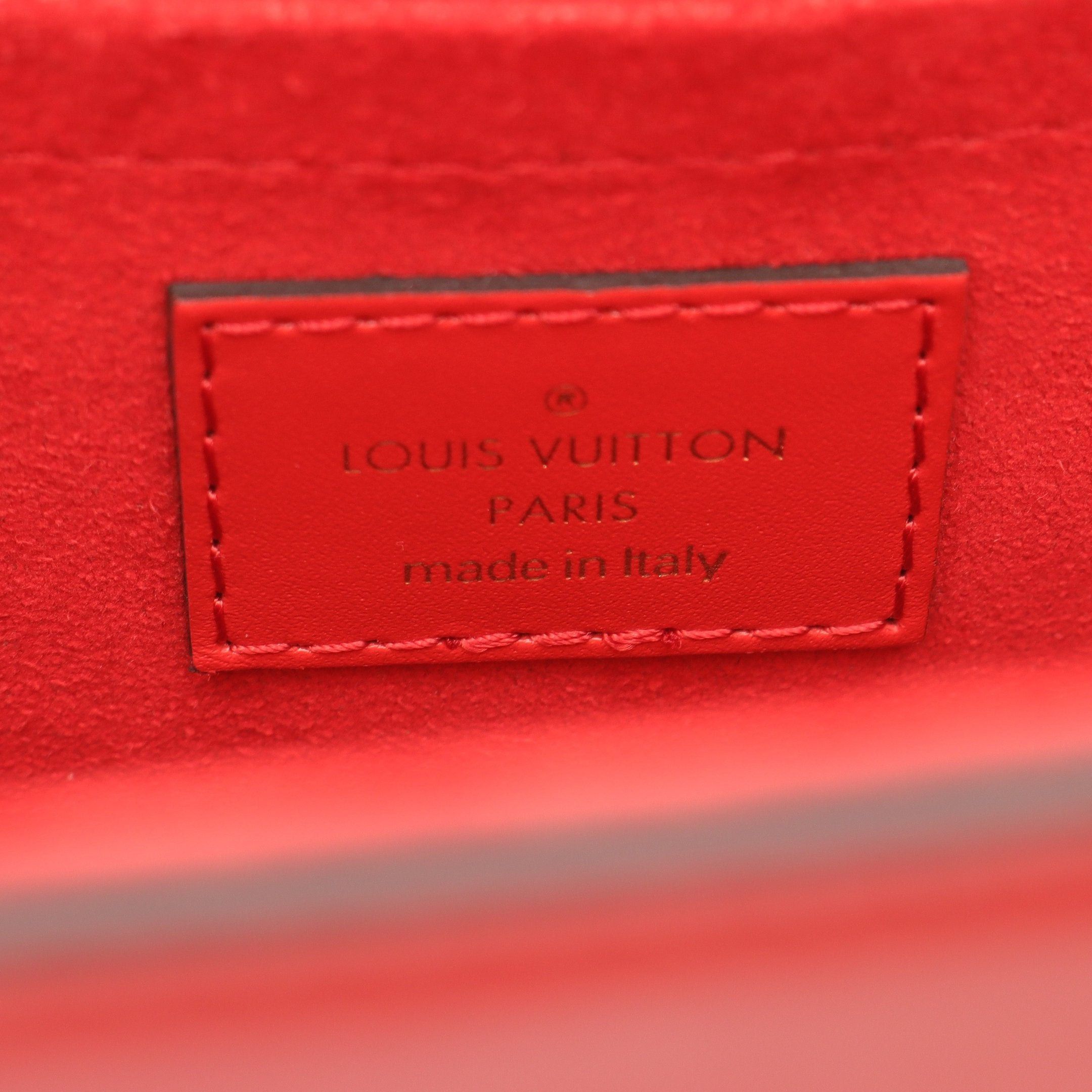Louis Vuitton Louis Vuitton S Lock Bag Xl Handbag Leather Red Size ONE SIZE - 4 Thumbnail