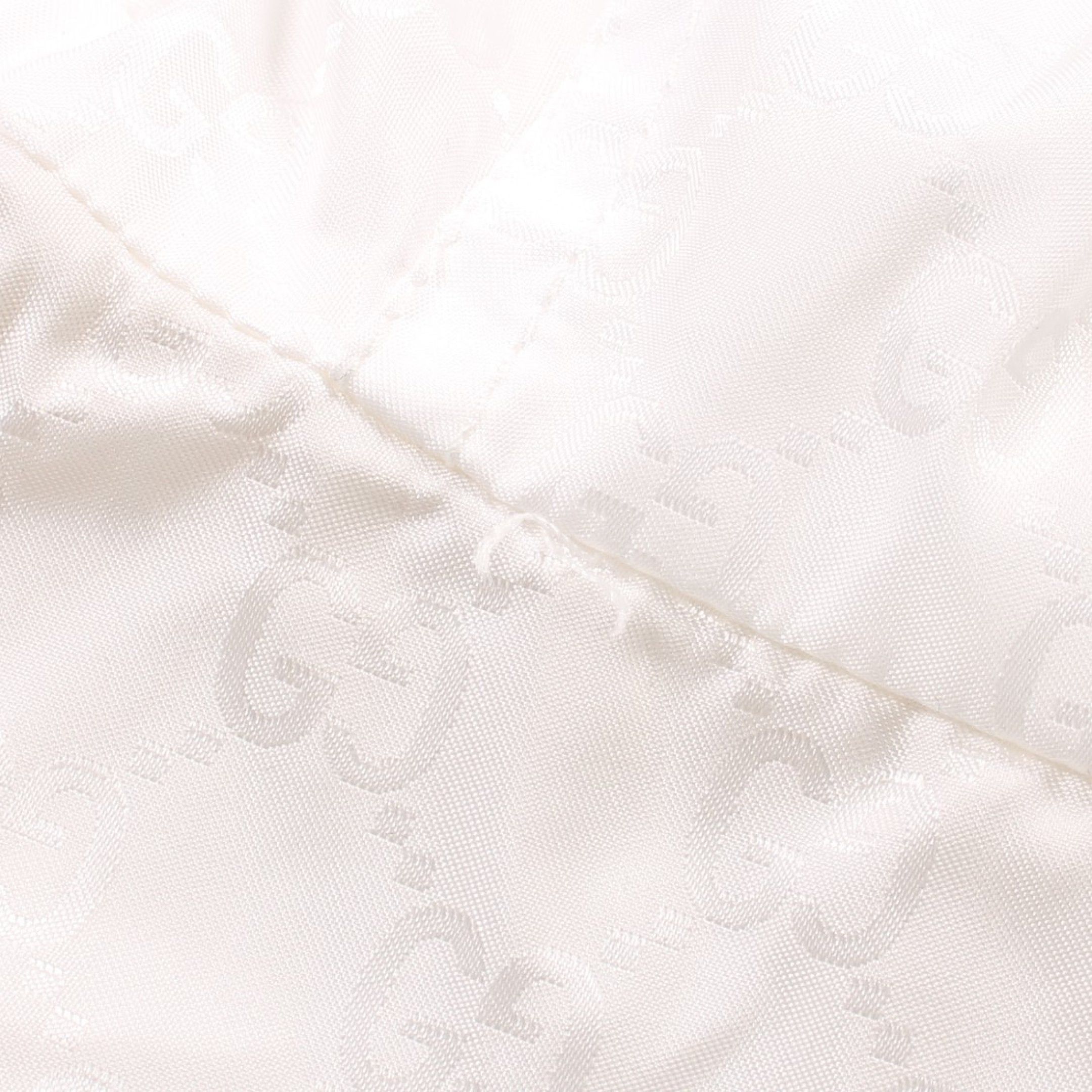 Gucci Gucci Gg Pattern Nylon Jacket White Hooded Size ONE SIZE - 12 Thumbnail