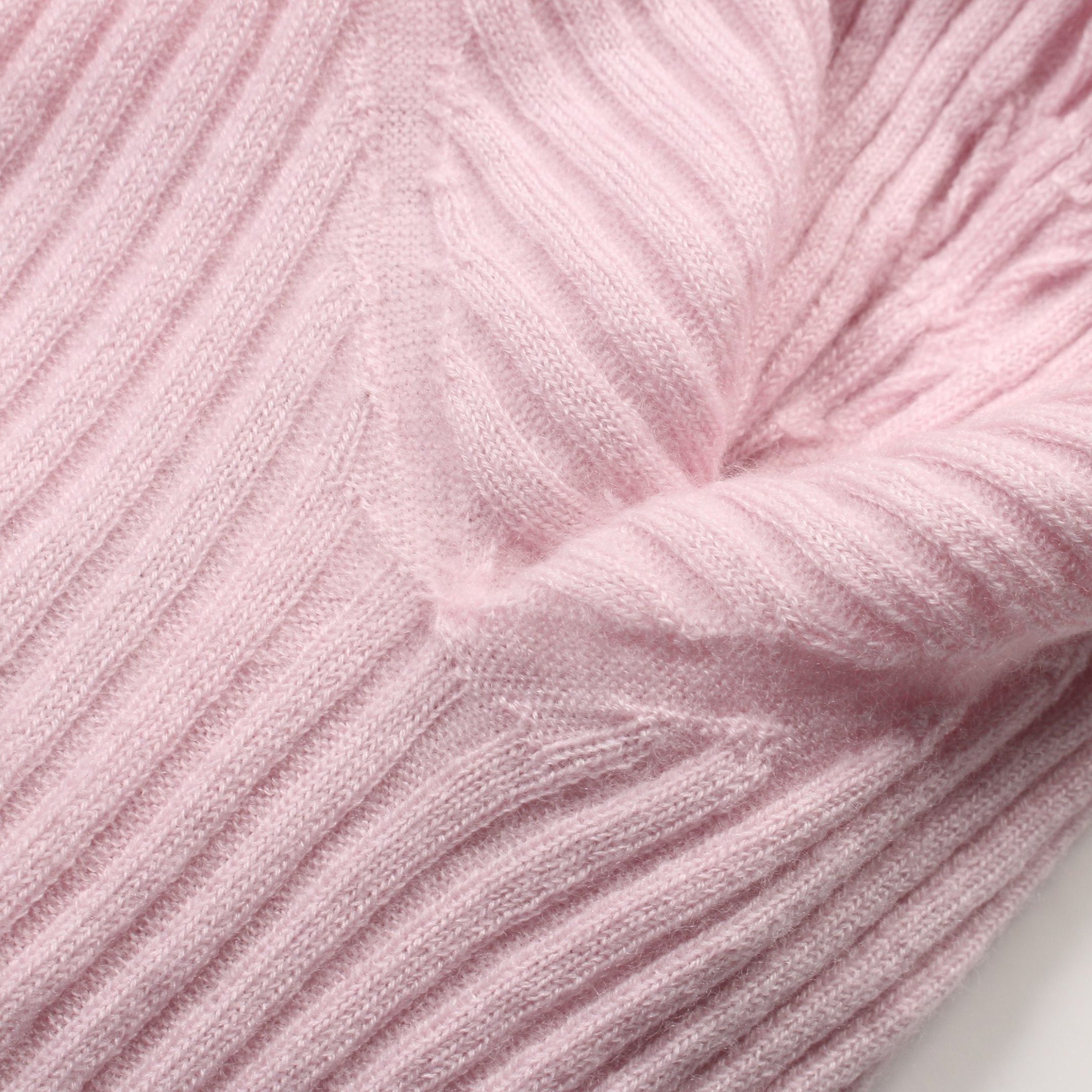 Chanel Chanel Sweater Knit Cashmere Light Pink Size ONE SIZE - 9 Thumbnail
