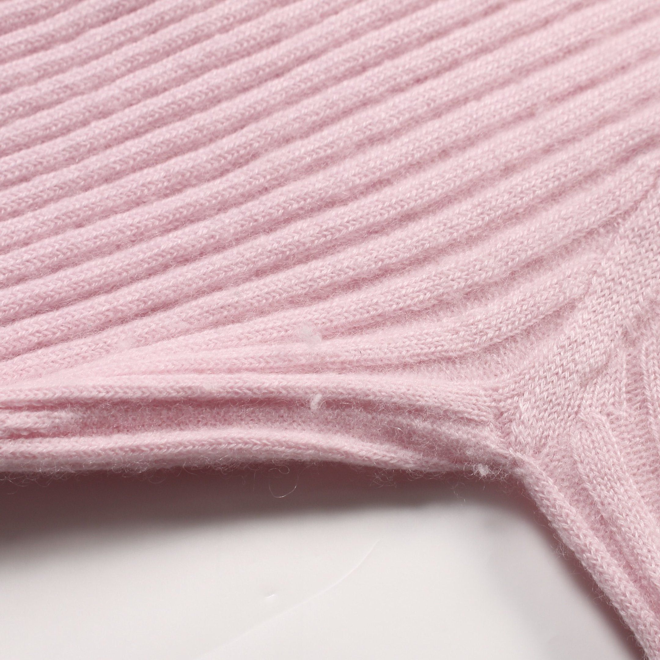 Chanel Chanel Sweater Knit Cashmere Light Pink Size ONE SIZE - 8 Thumbnail